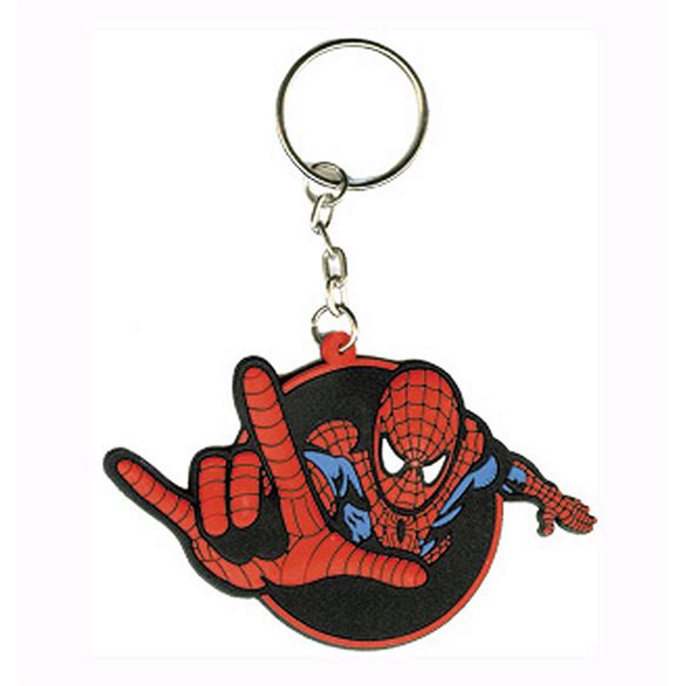 Spiderman Thwipp Power Keychain, Grey