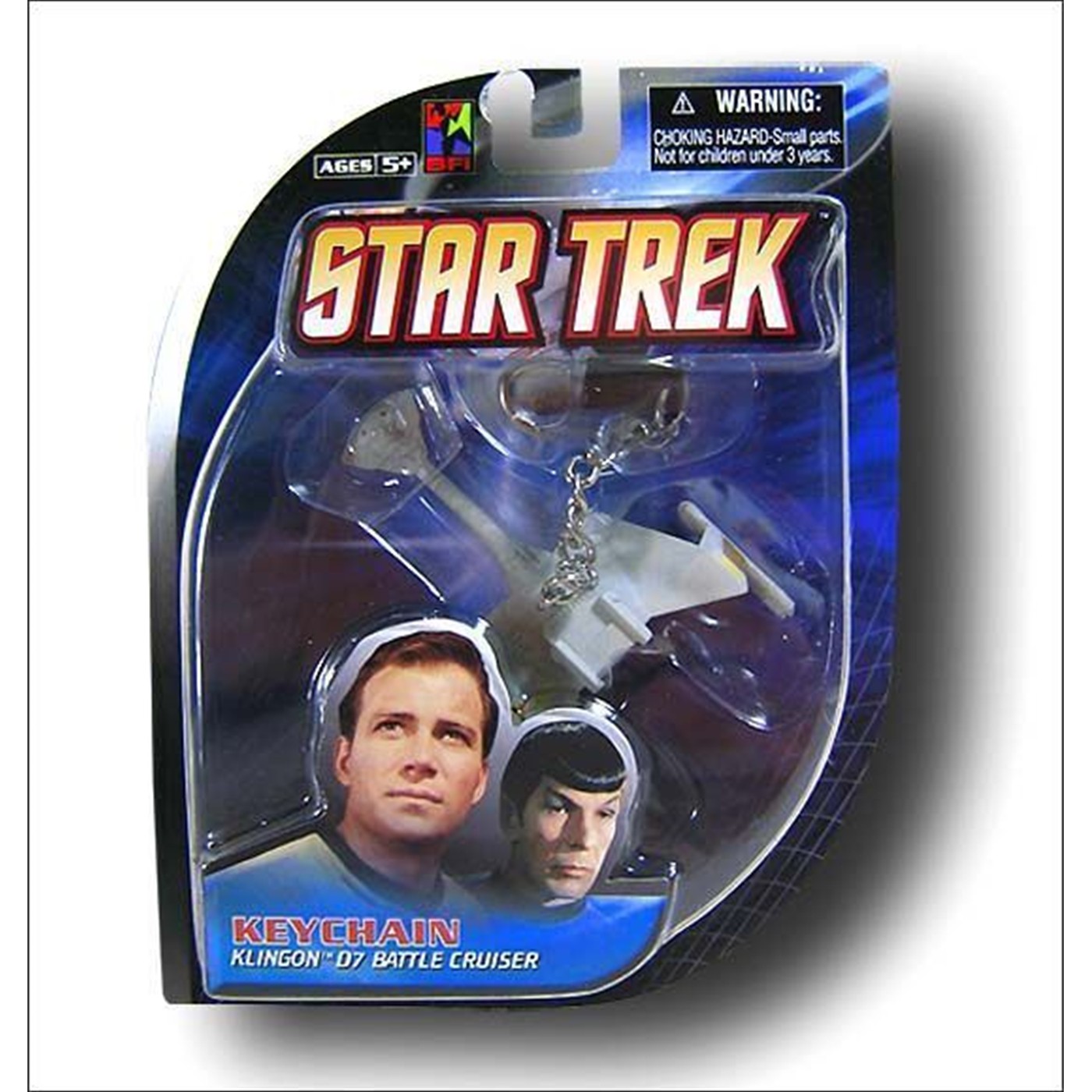 Star Trek Klingon D7 Battle Cruiser Keychain