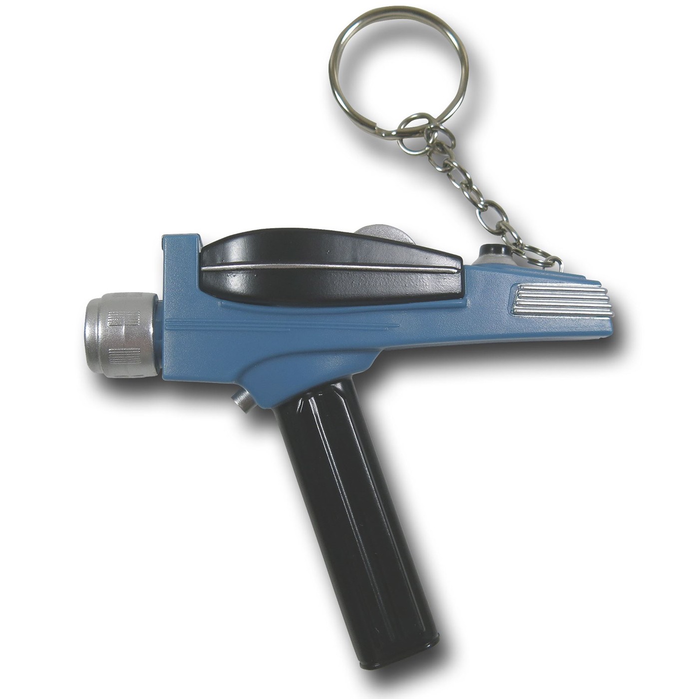 Star Trek Phaser Flashlight Keychain, Black