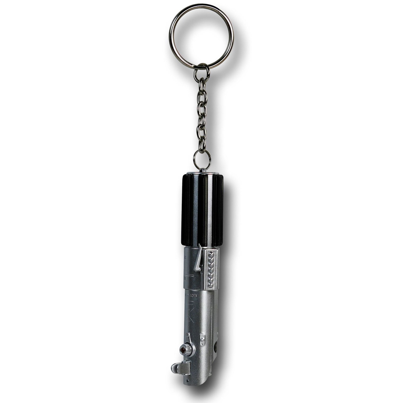 Star Wars Luke's Blue Lightsaber LED Keychain, Grey