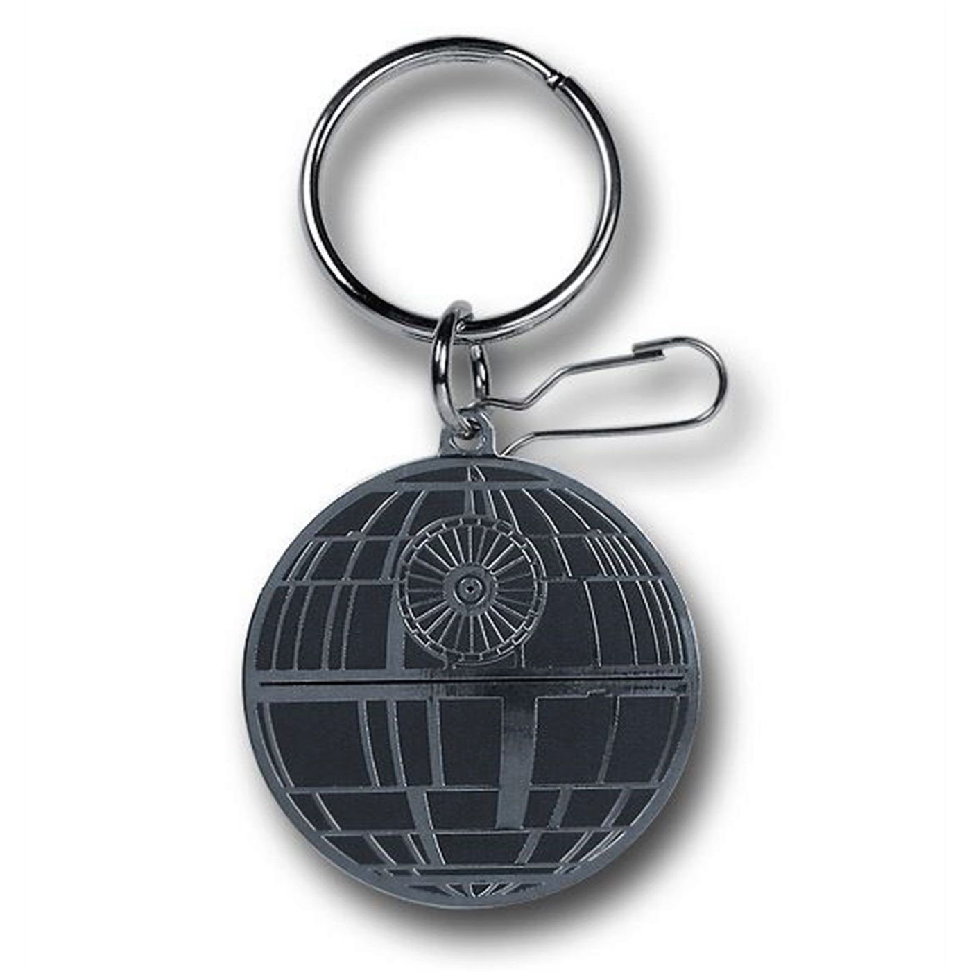 Star Wars Death Star Enamel Keychain, Grey