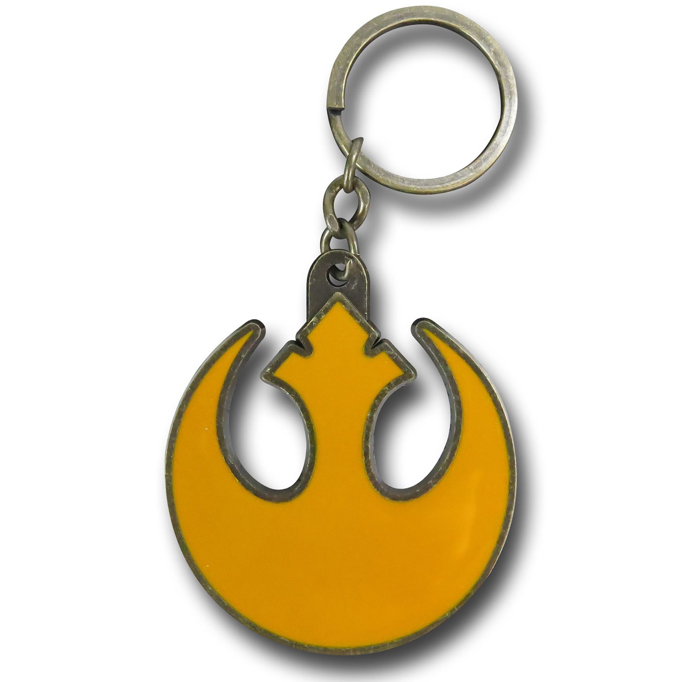 Star Wars Orange Rebel Symbol Keychain, Orange