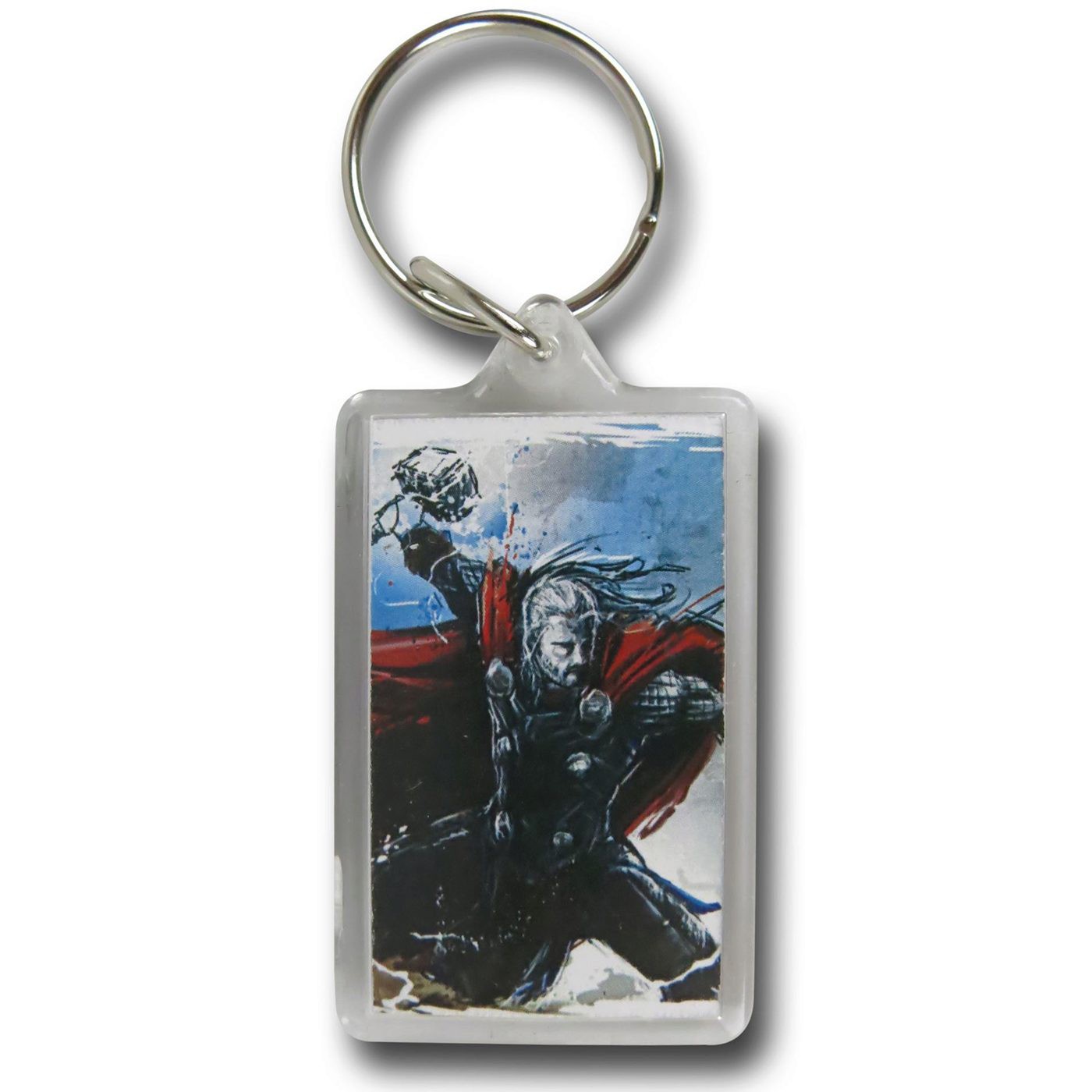 Thor Age of Ultron Distressed Keychain, Blue