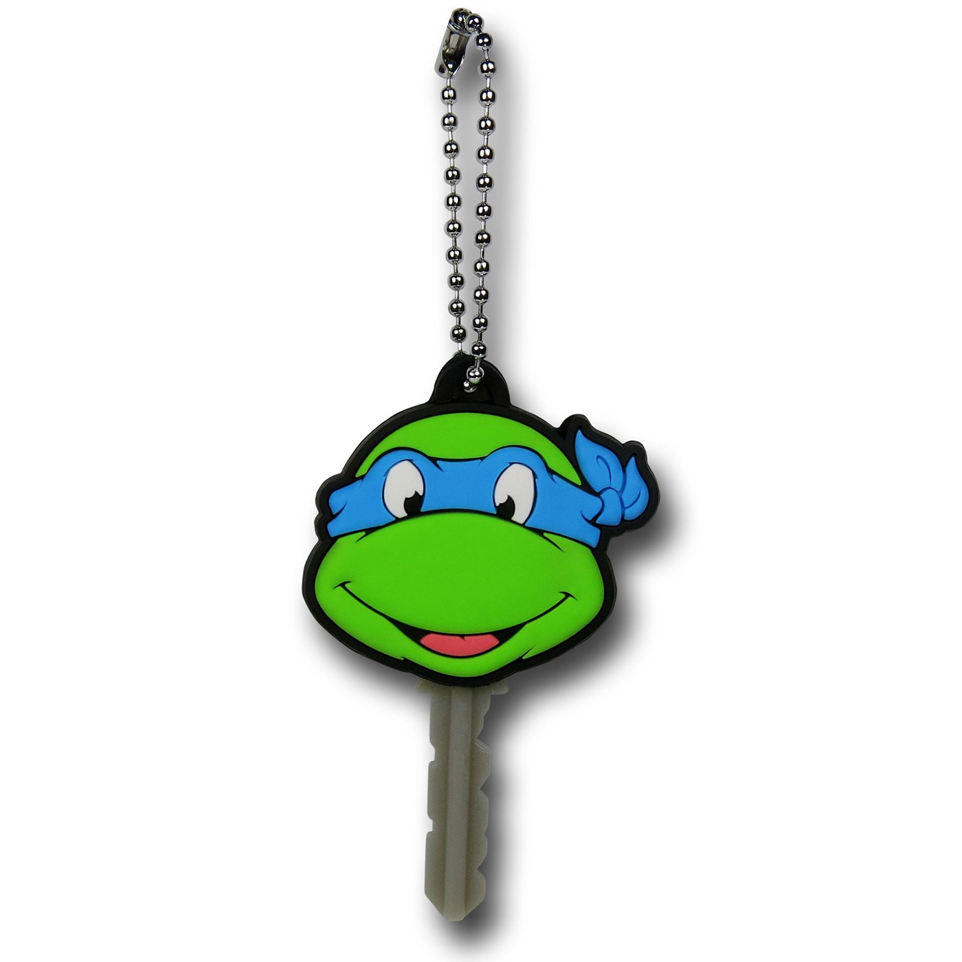 TMNT Leonardo Head Keyholder Keychain, Green