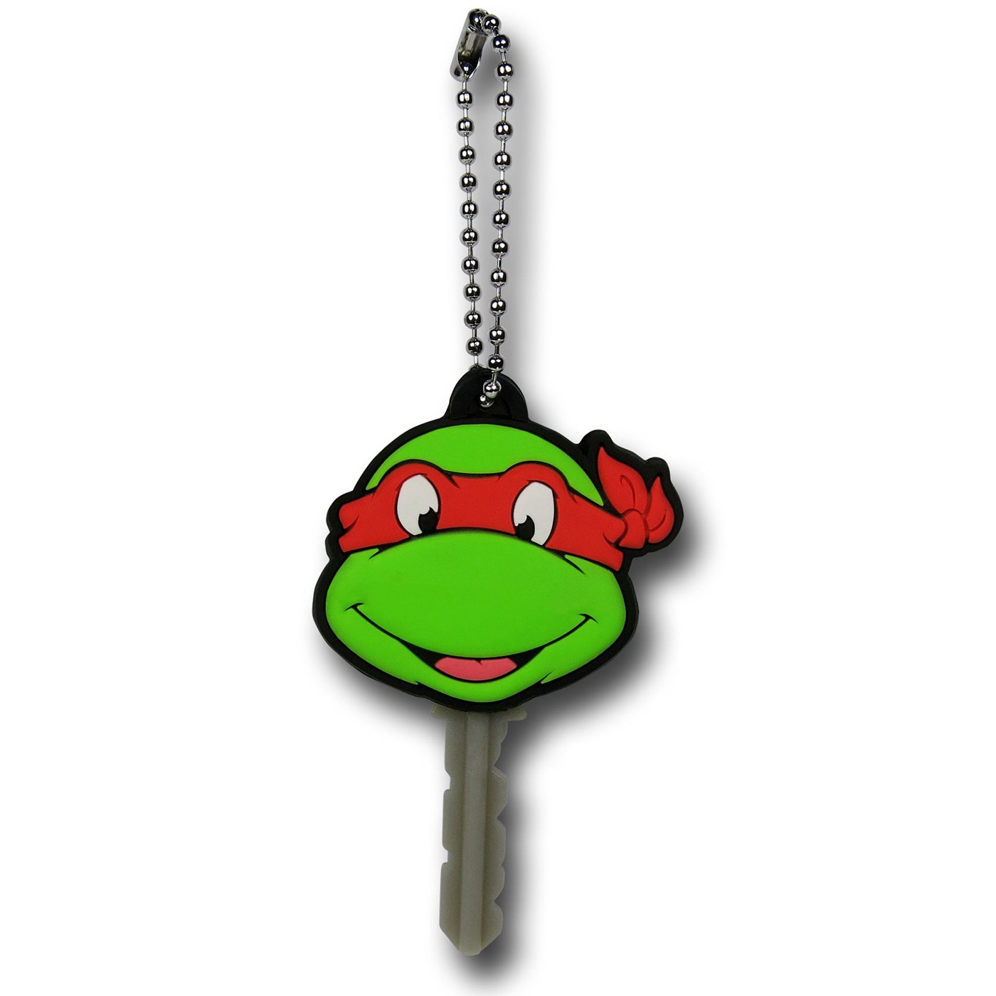 TMNT Raphael Head Keyholder Keychain, Green