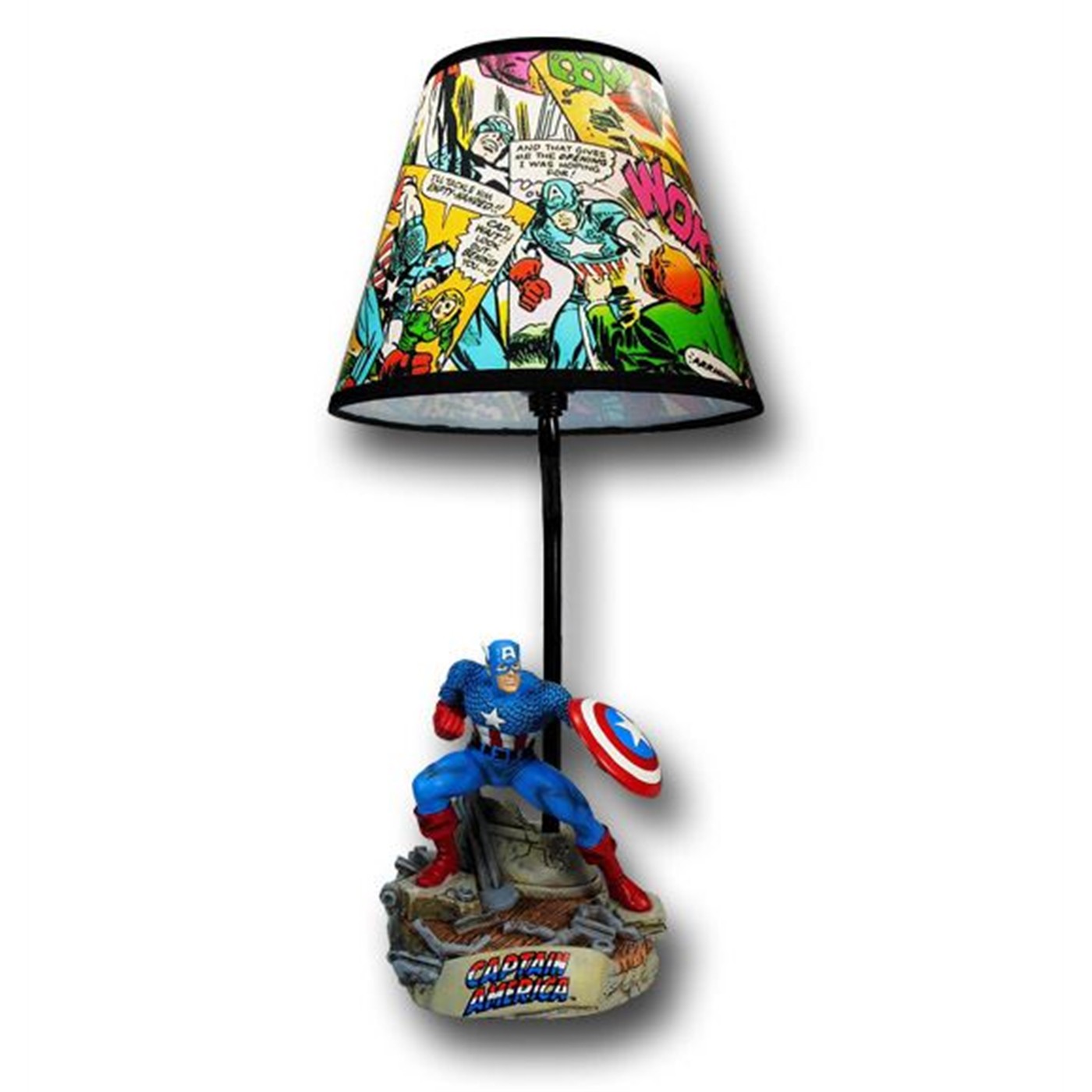 Captain America Desk Lamp, Blue