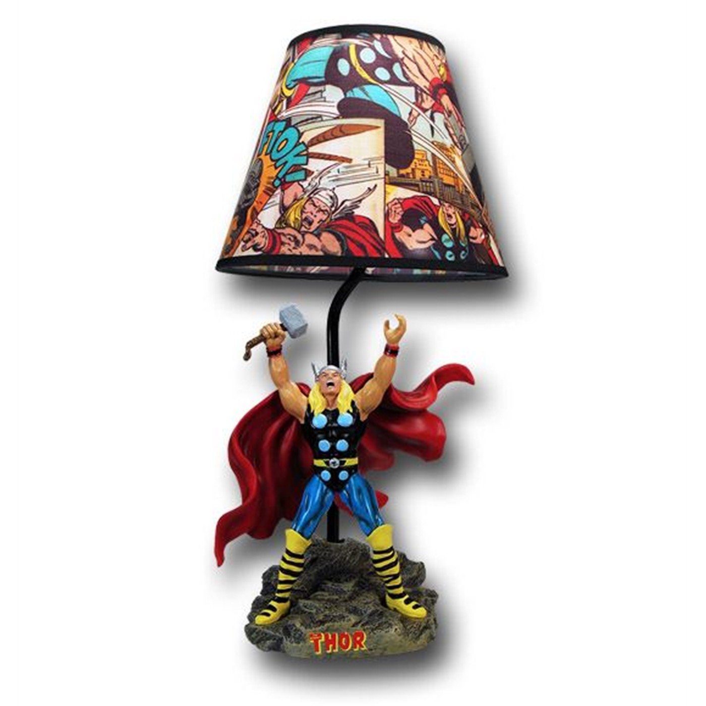 Thor Desk Lamp, Red