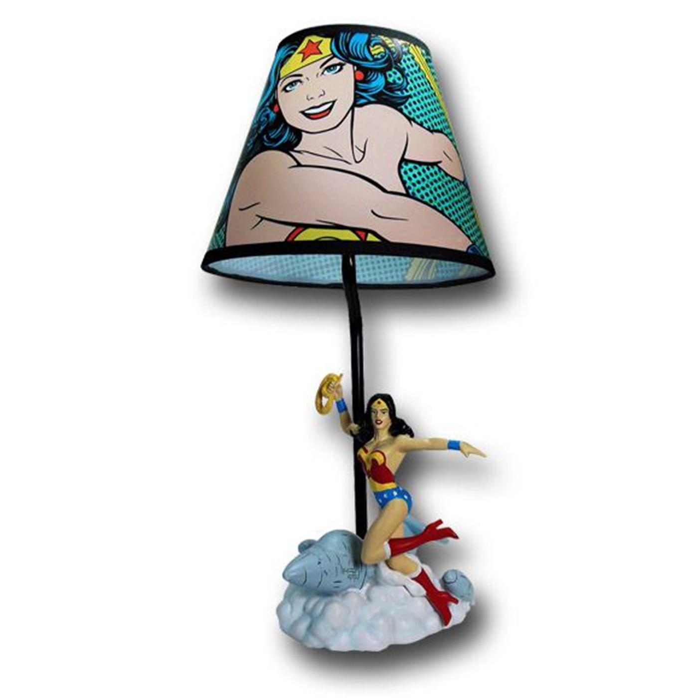Wonder Woman Desk Lamp, Blue