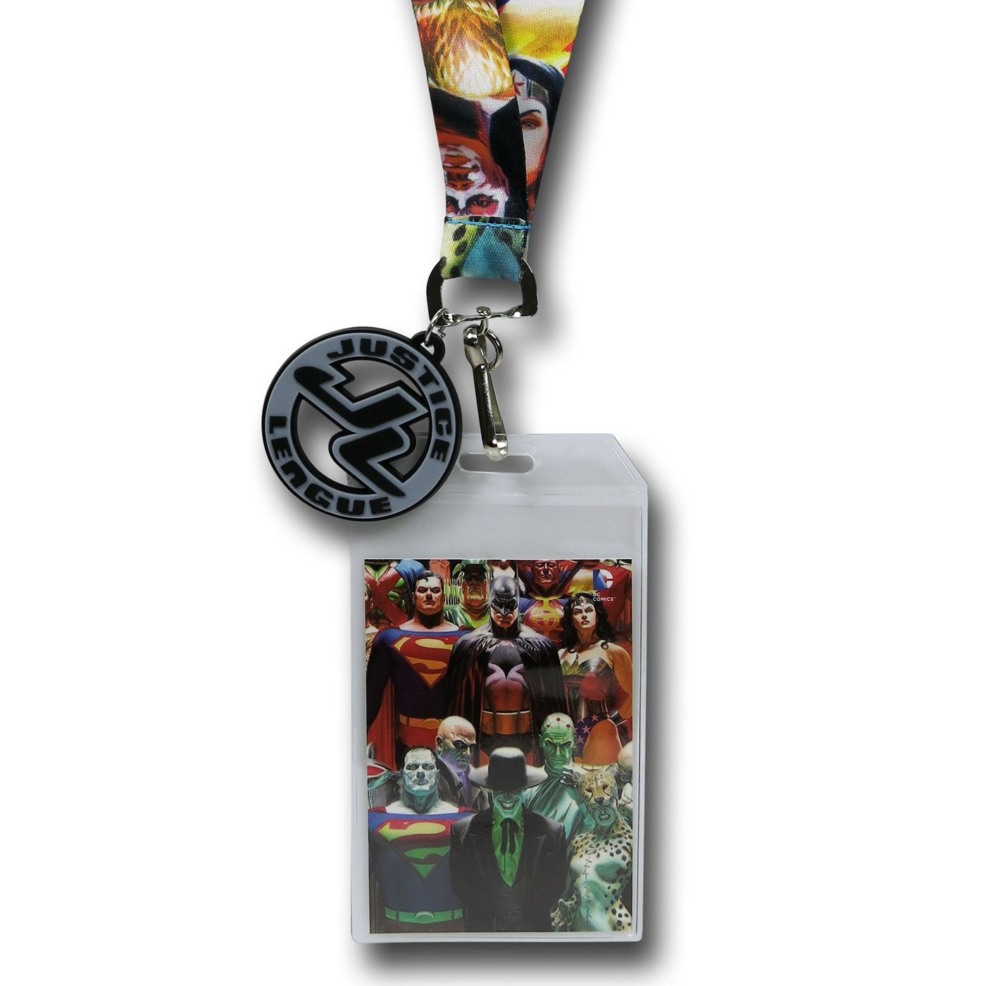 DC Comics Heroes Vs. Villains Lanyard, Red