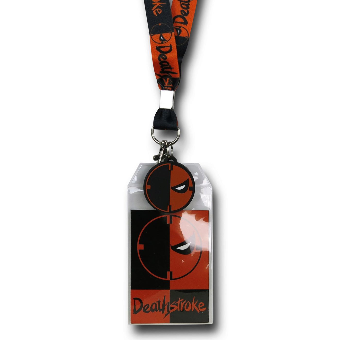 Deathstroke Symbol Lanyard, Orange