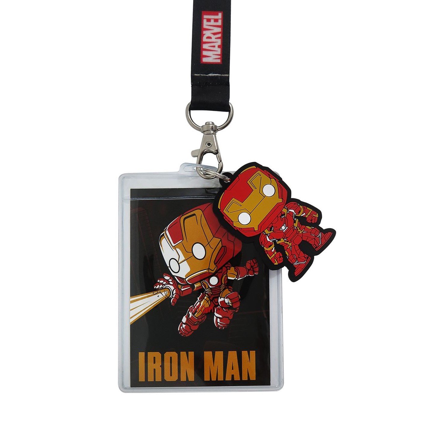 Iron Man Funko Pop! Lanyard with Charm, Red