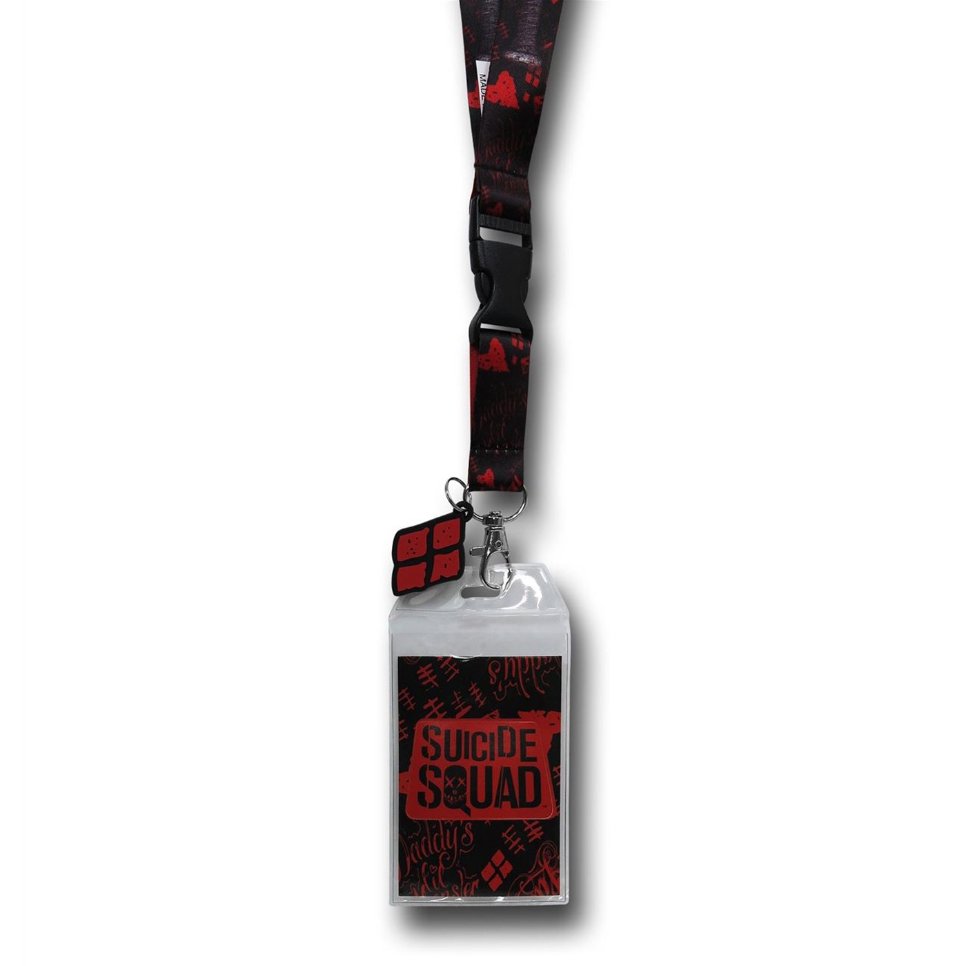 Suicide Squad Harley Quinn Lanyard, Red