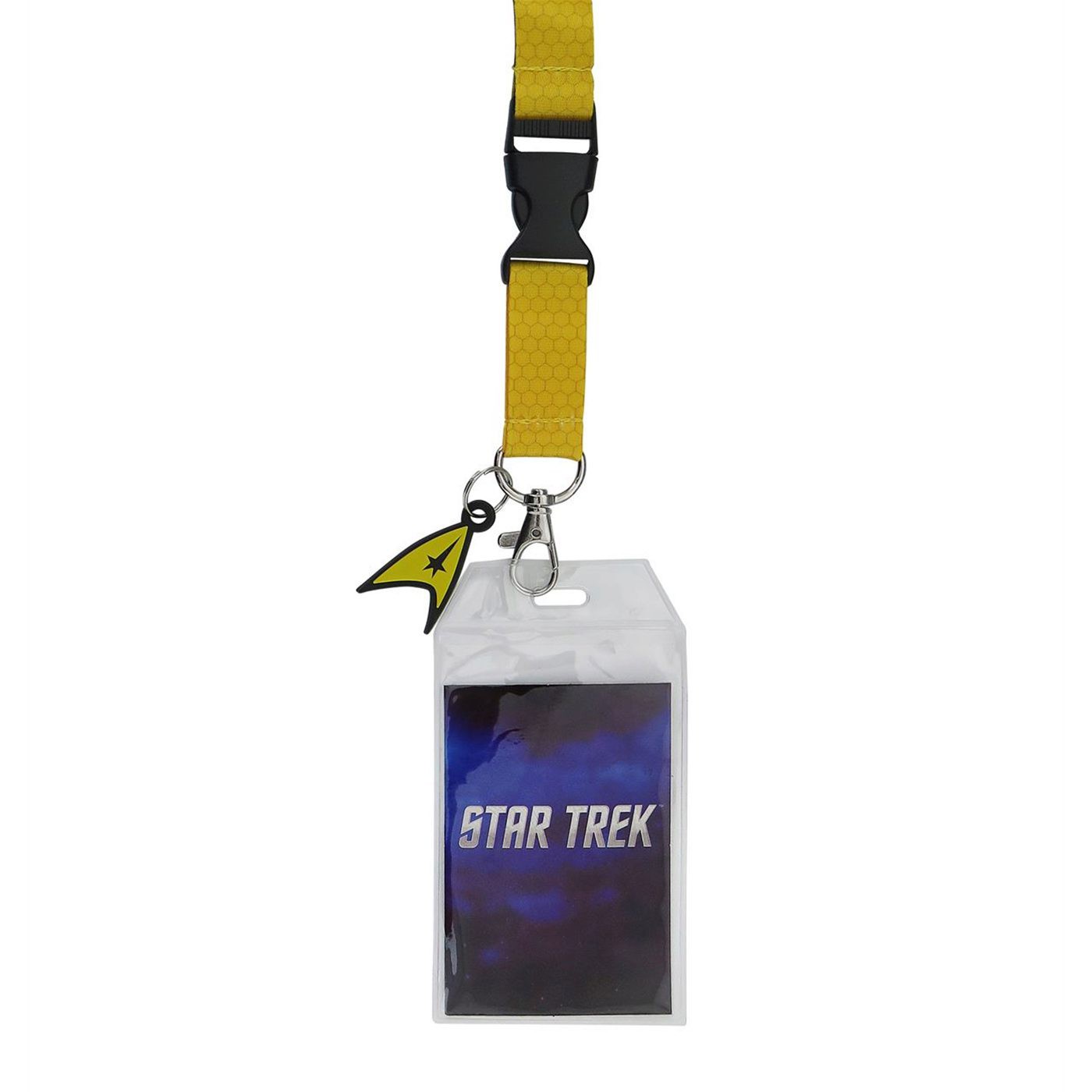 Star Trek Command Lanyard with PVC Charm, Yellow