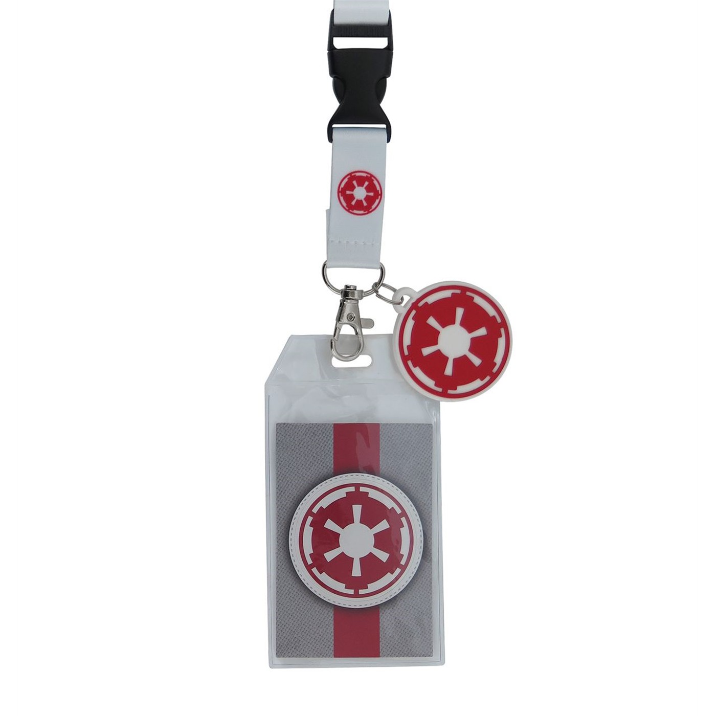 Star Wars AT-AT Pilot Lanyard with PVC Charm, White