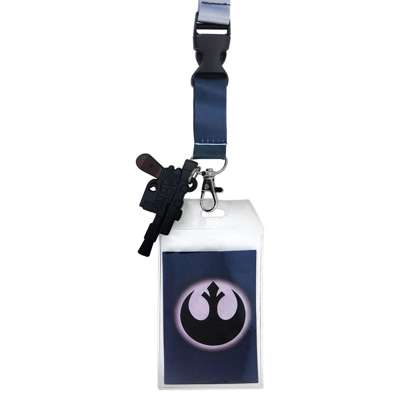 Star Wars Han Solo Hoth Lanyard with PVC Charm, Blue