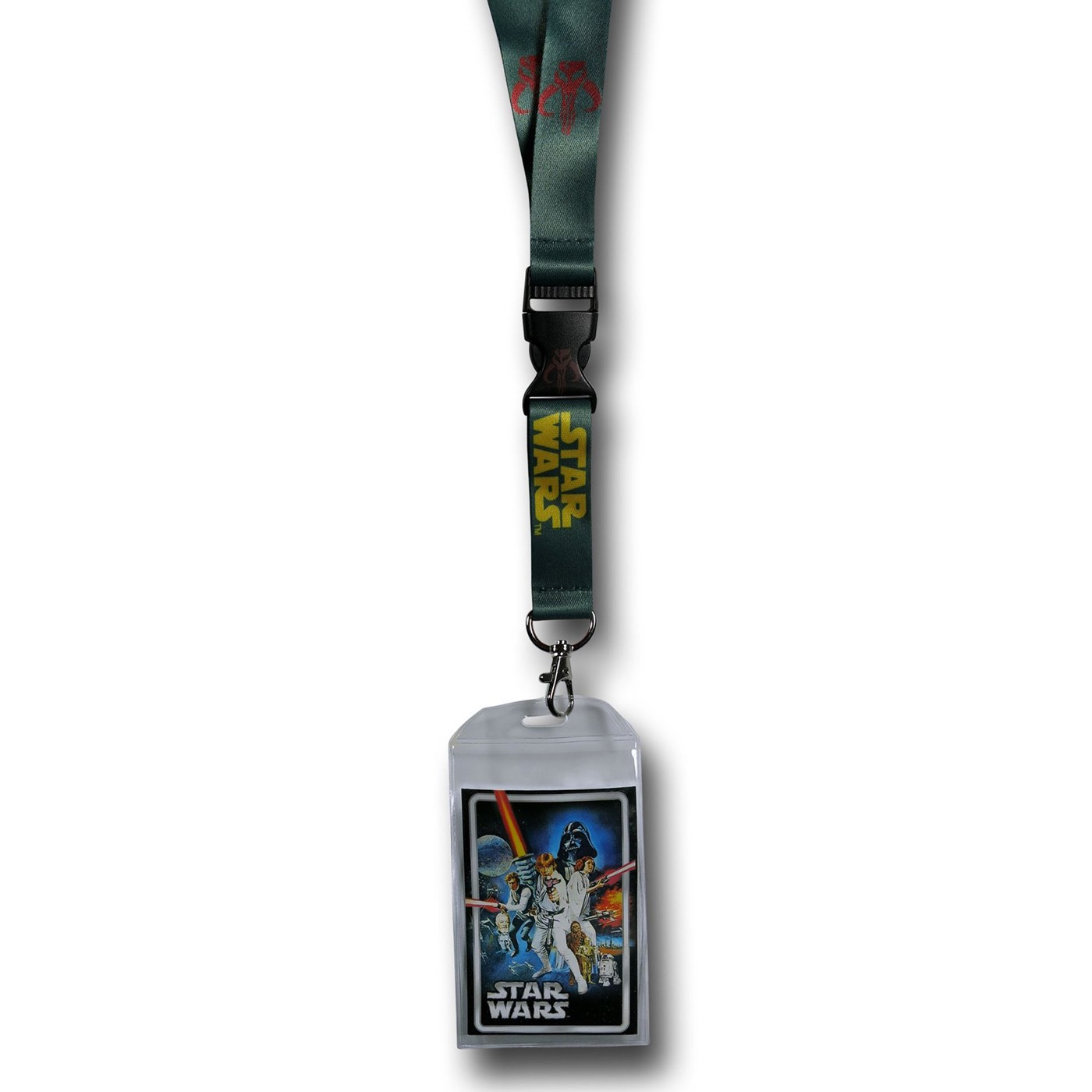 Star Wars Mandalorian Assassin Lanyard, Green