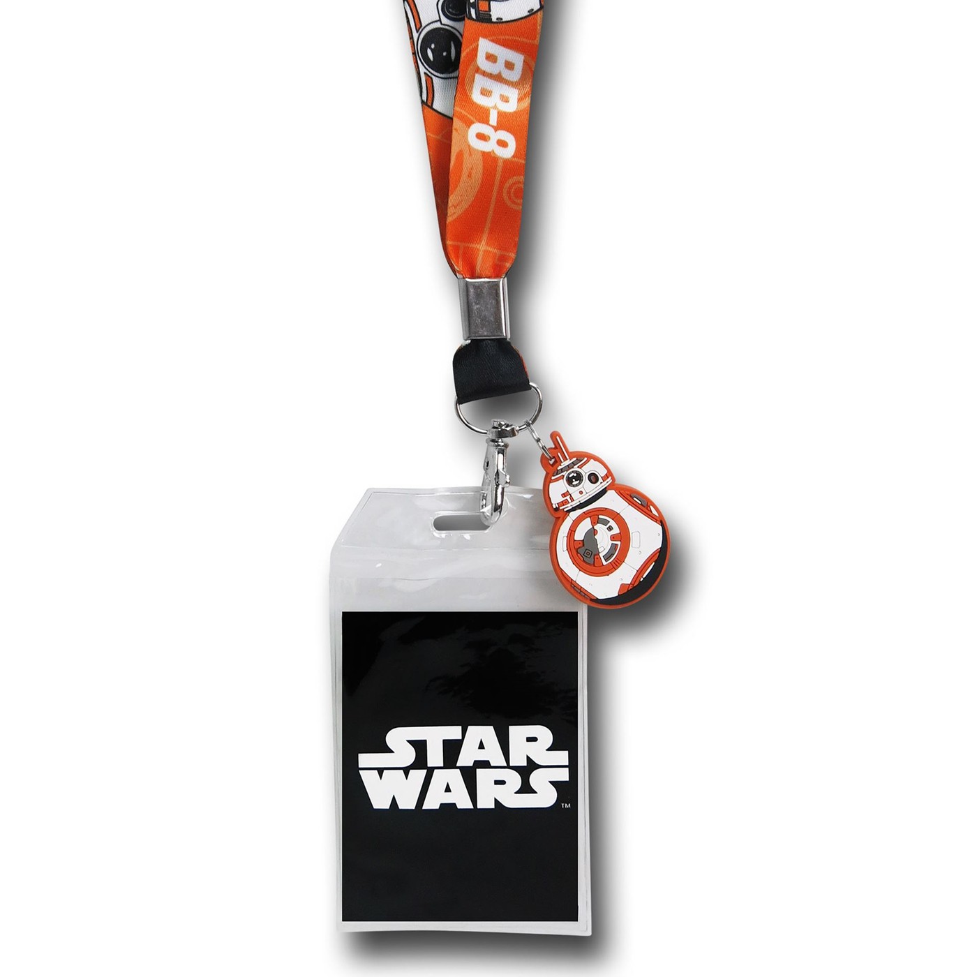Star Wars The Force Awakens BB-8 Lanyard, Orange