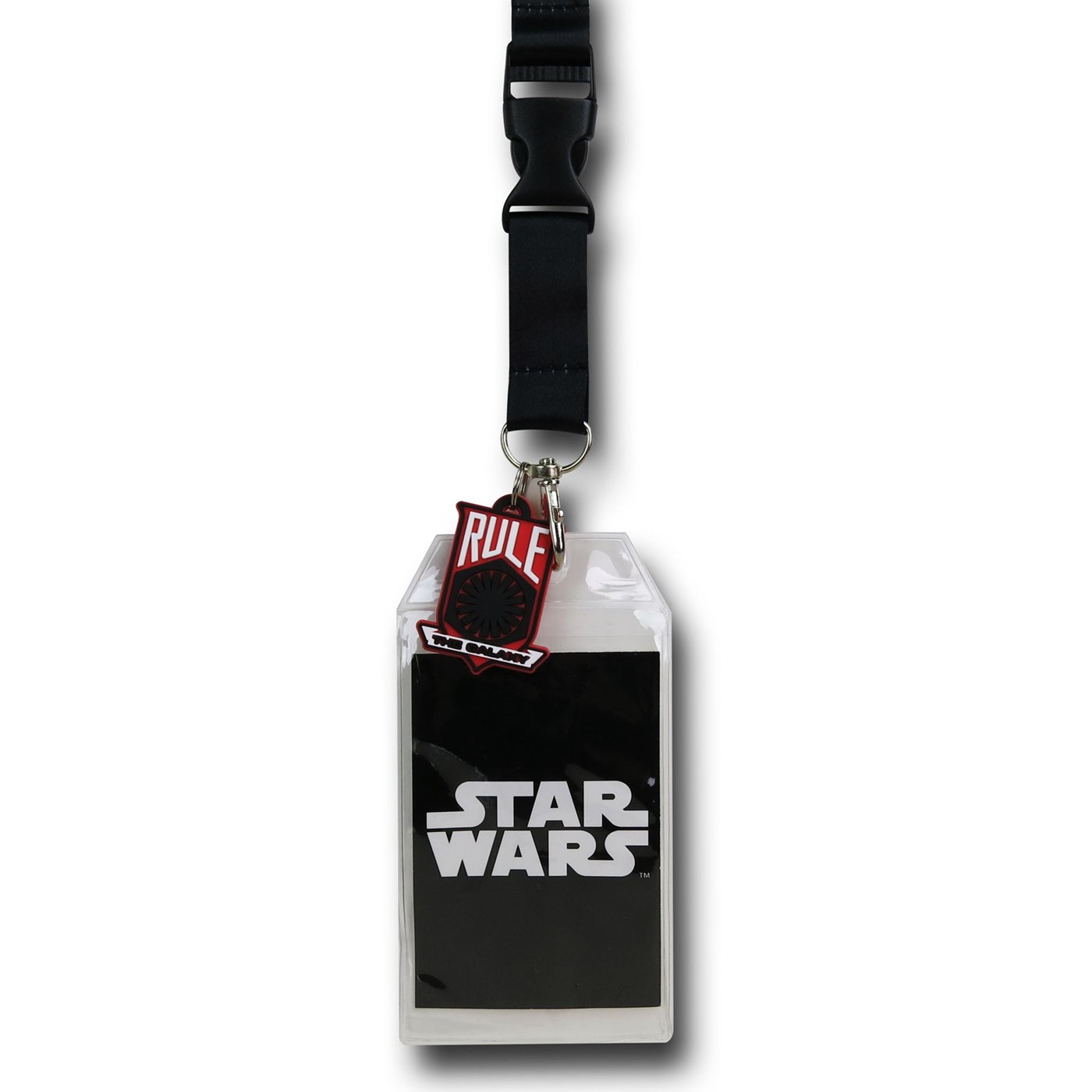 Star Wars The Force Awakens Dark Side Lanyard, Black