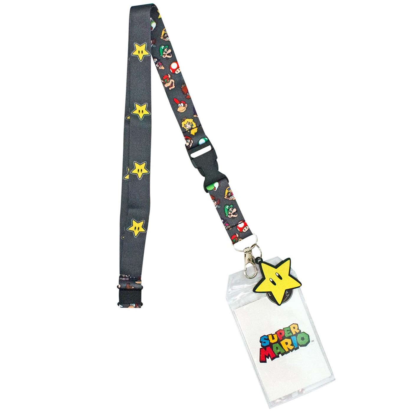 Nintendo Mario Lanyard, White