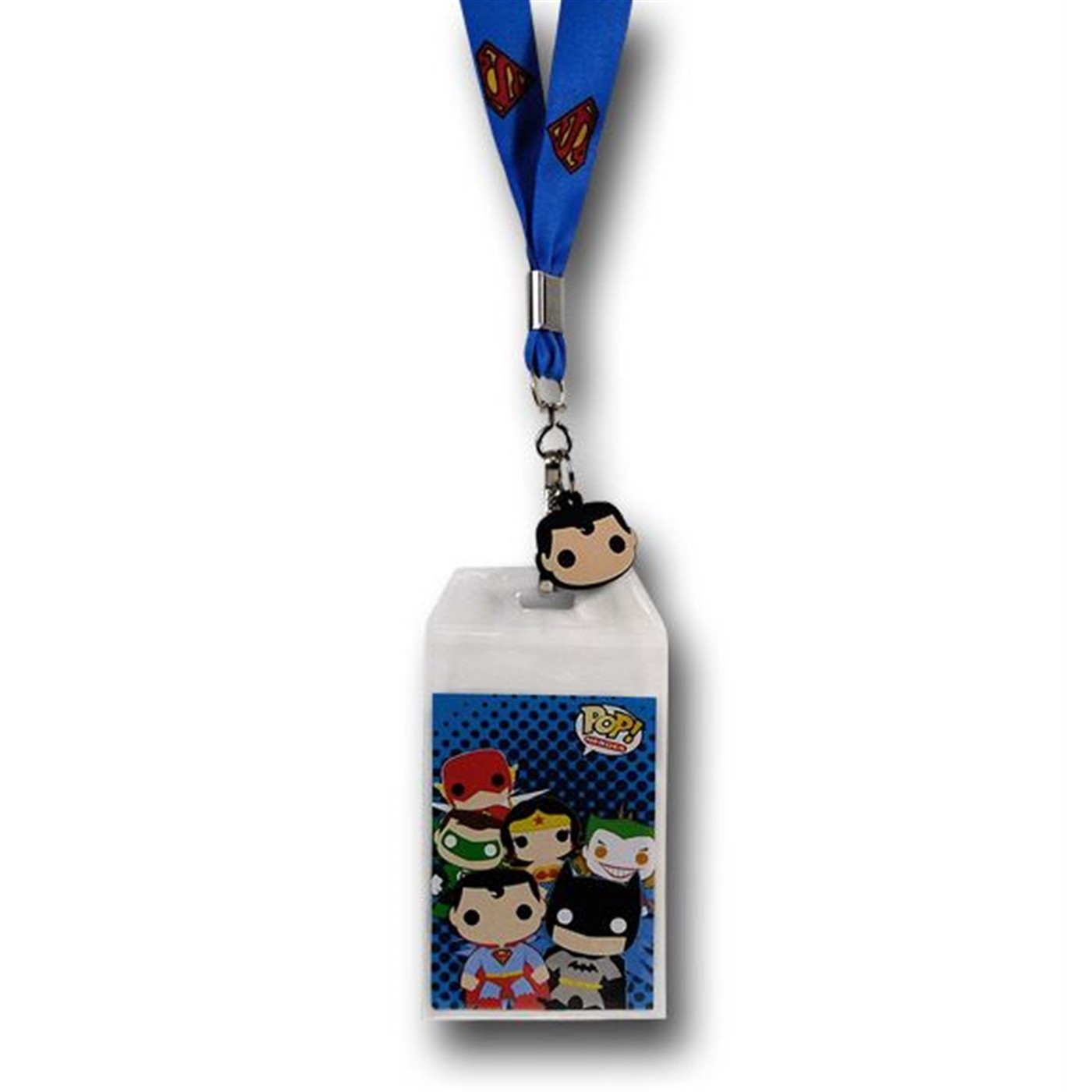 Superman Funko Lanyard, Blue