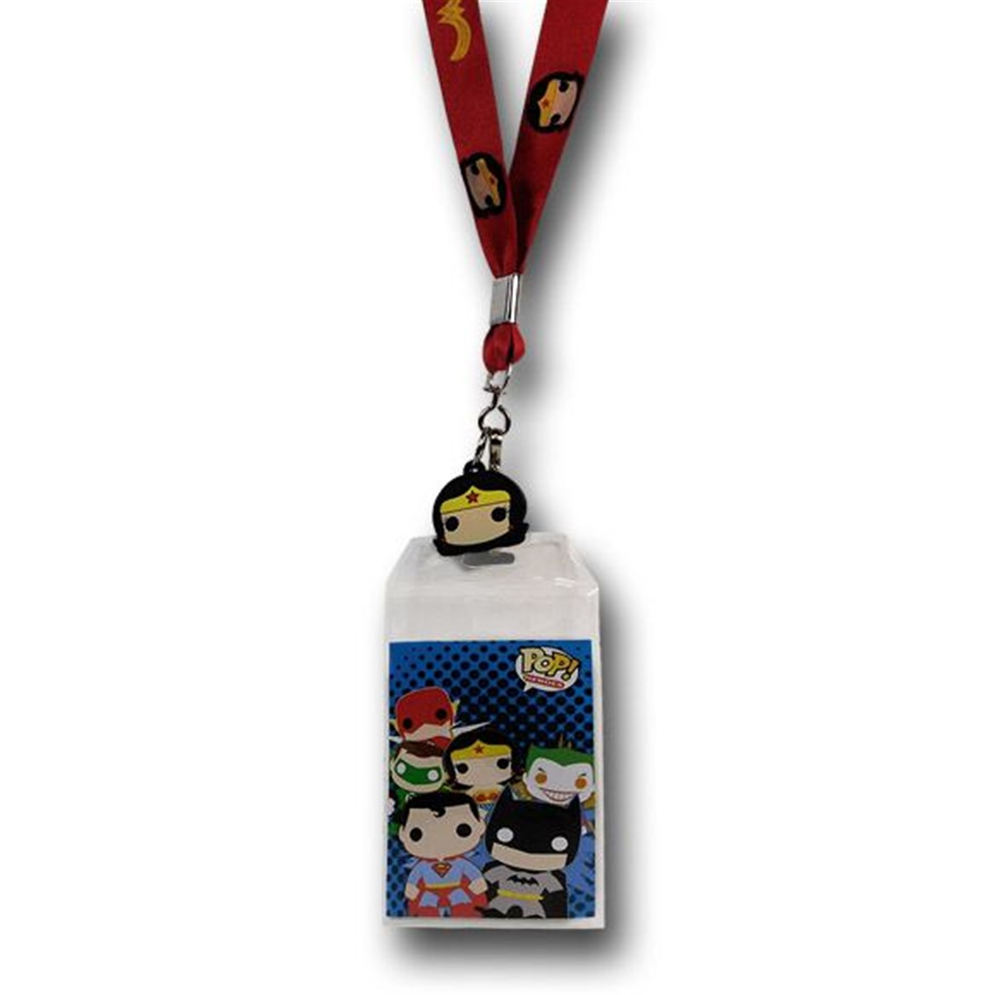 Wonder Woman Funko Lanyard, Red