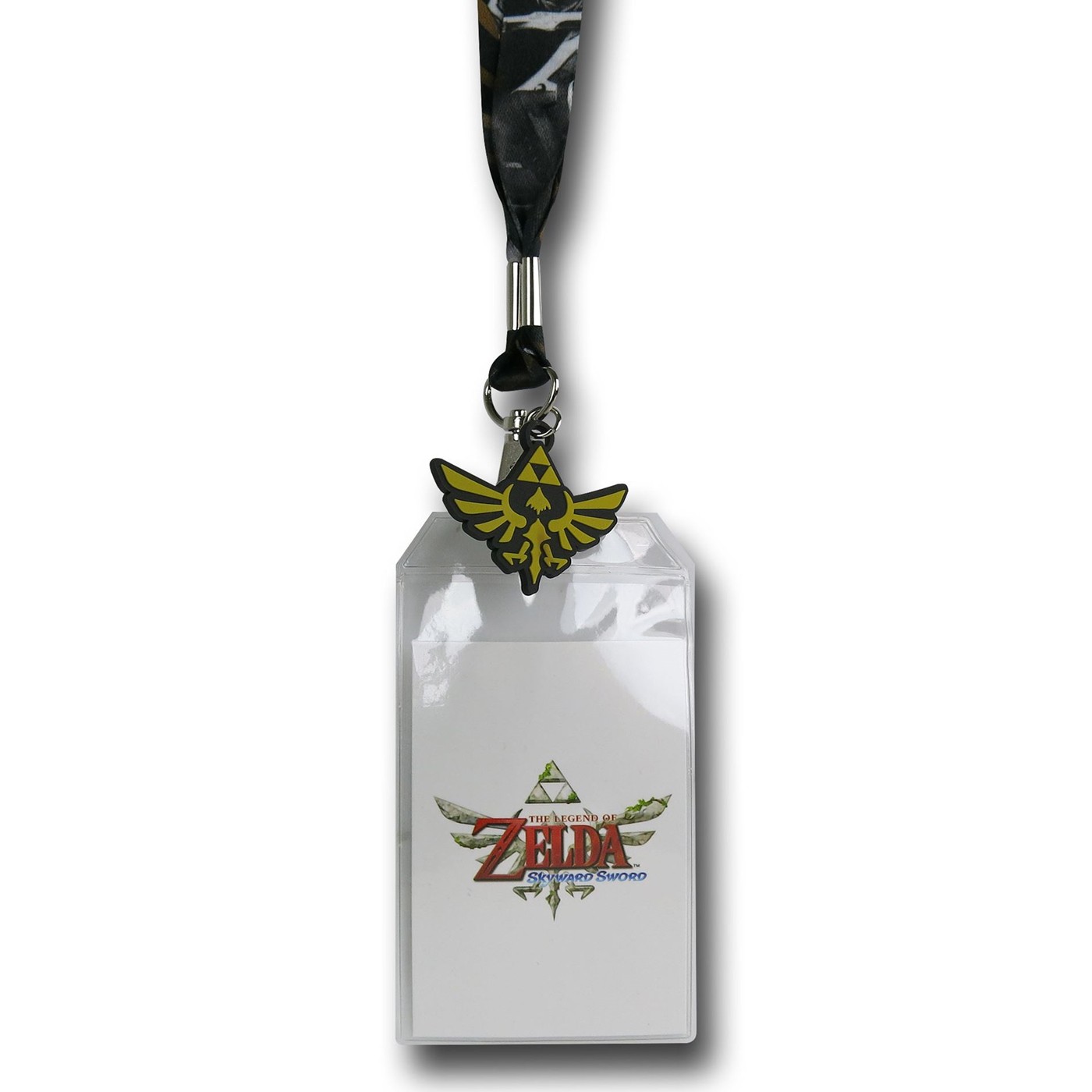 Zelda Lanyard w/ Charm, Black