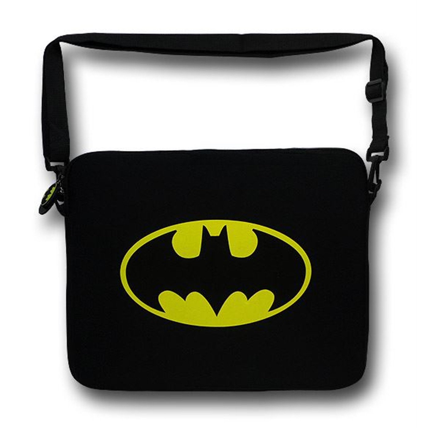 Batman Symbol Soft Laptop Bag, Black