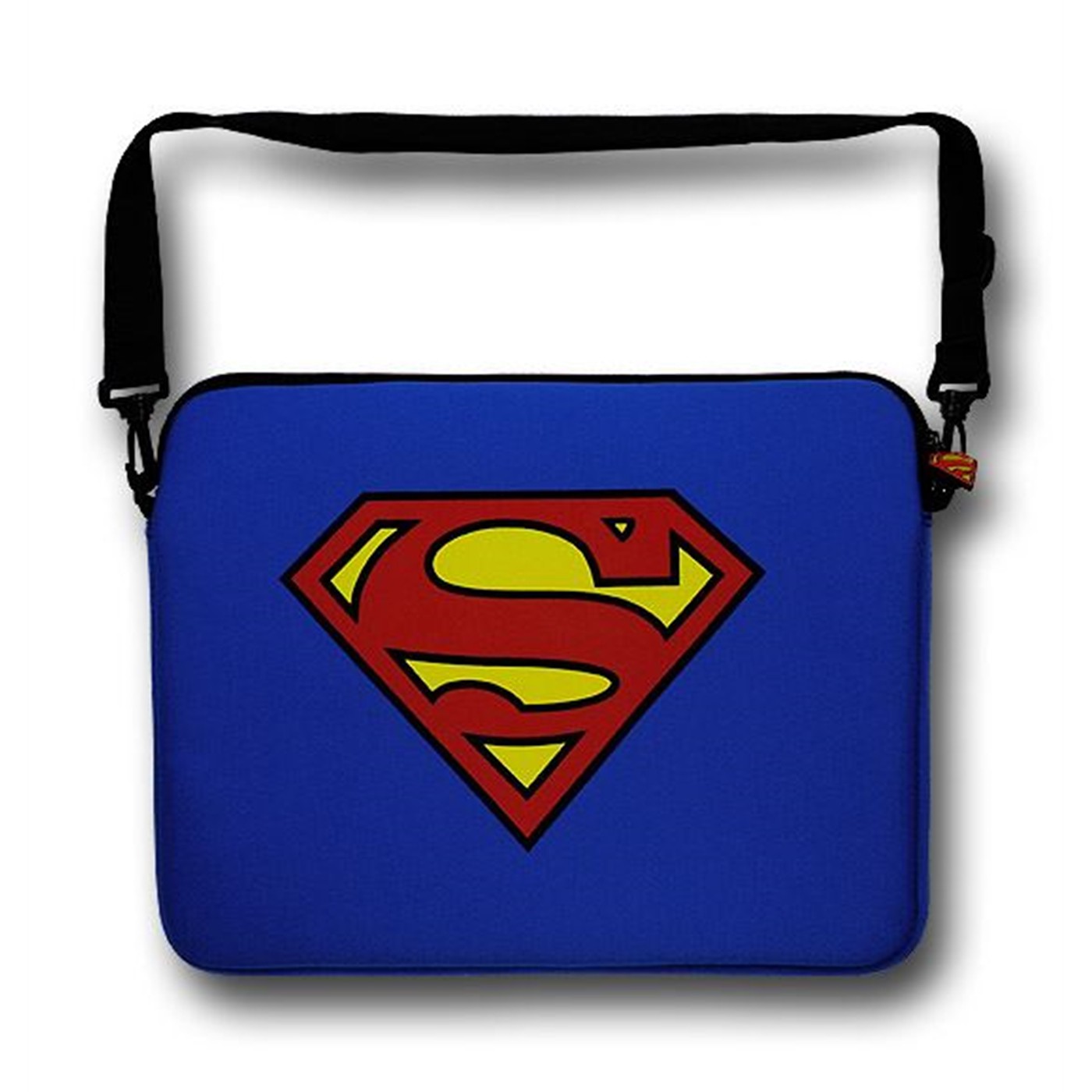 Superman Symbol Soft Laptop Bag, Blue