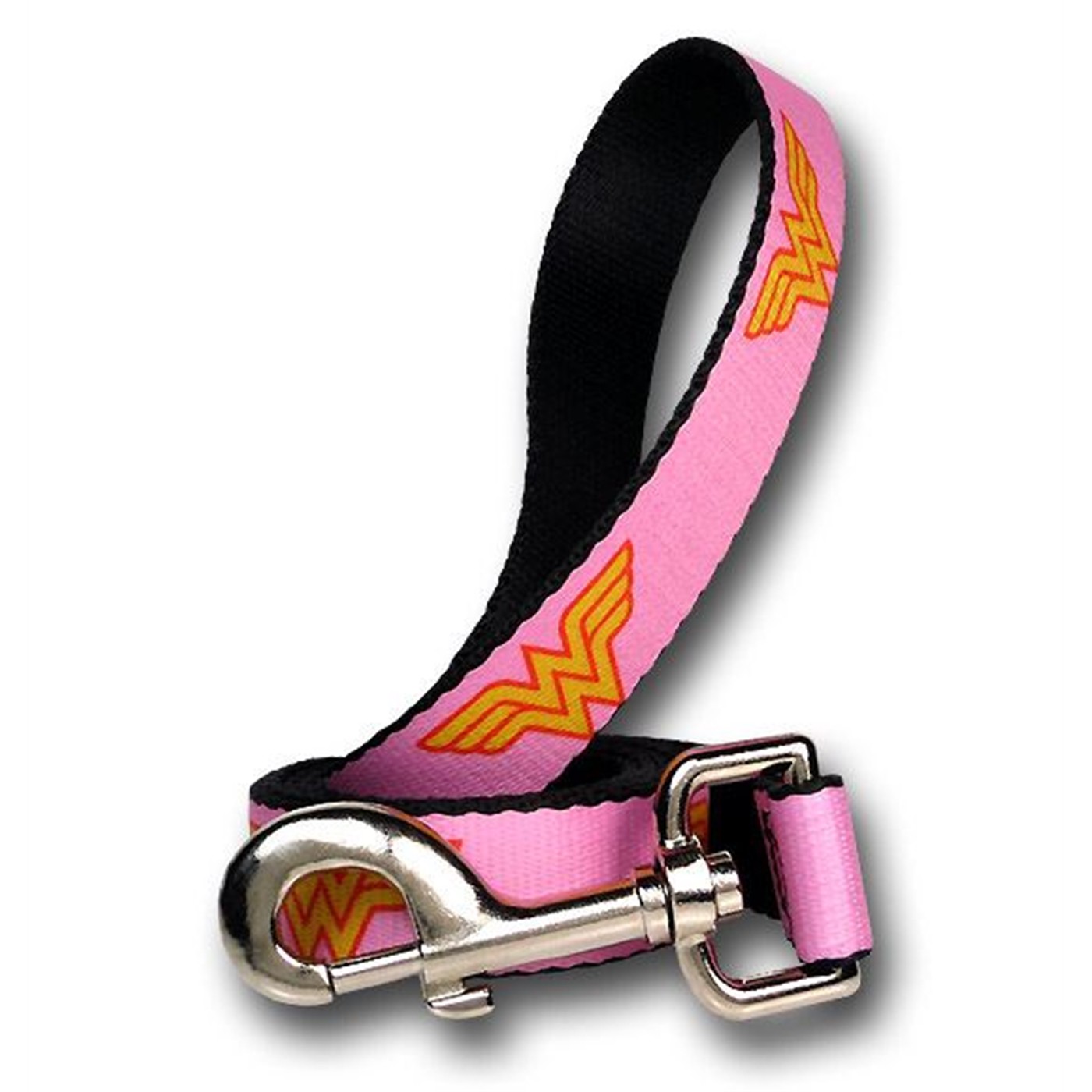 Wonder Woman Symbols Dog Leash, Pink