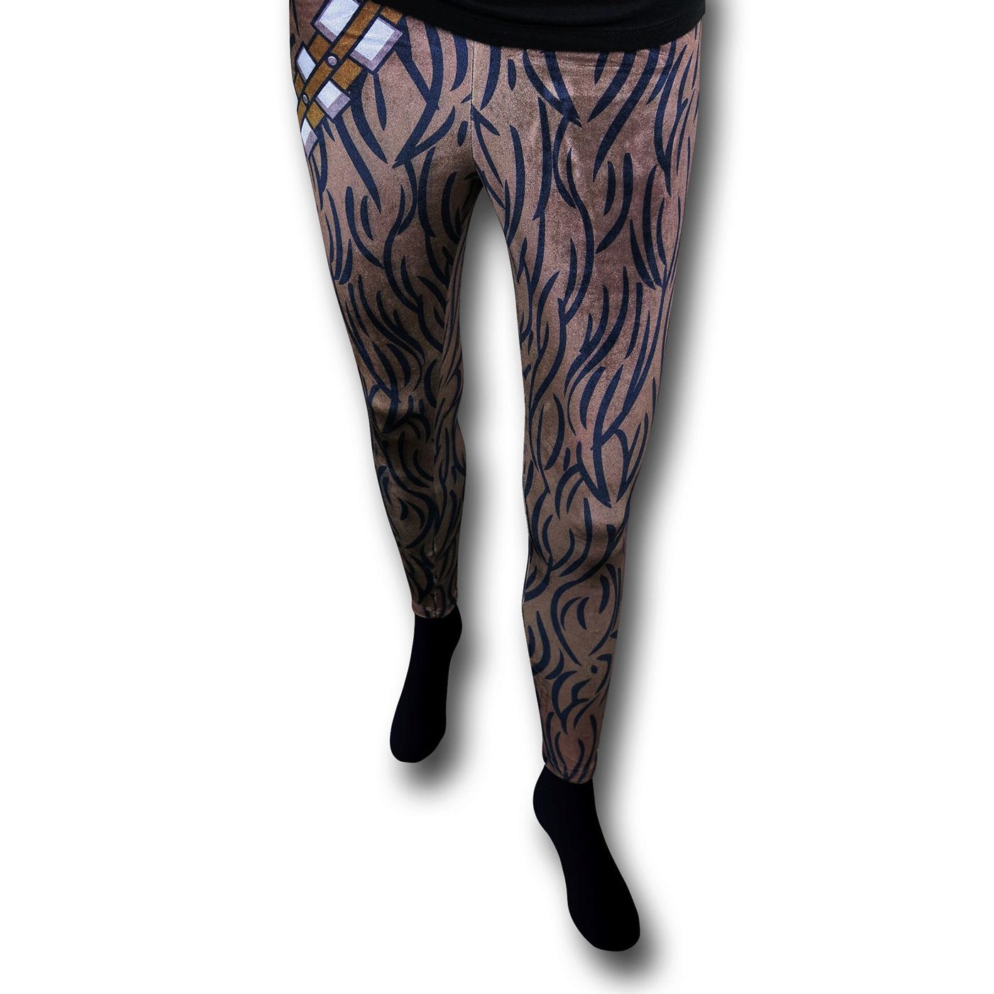 Star Wars Velvet Chewbacca Leggings, Brown