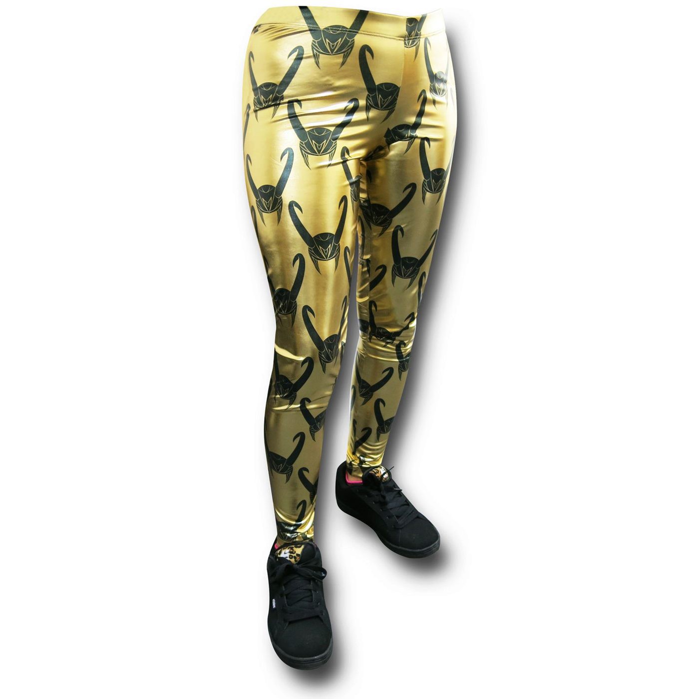 Loki Women's Gold Leggings, Gold