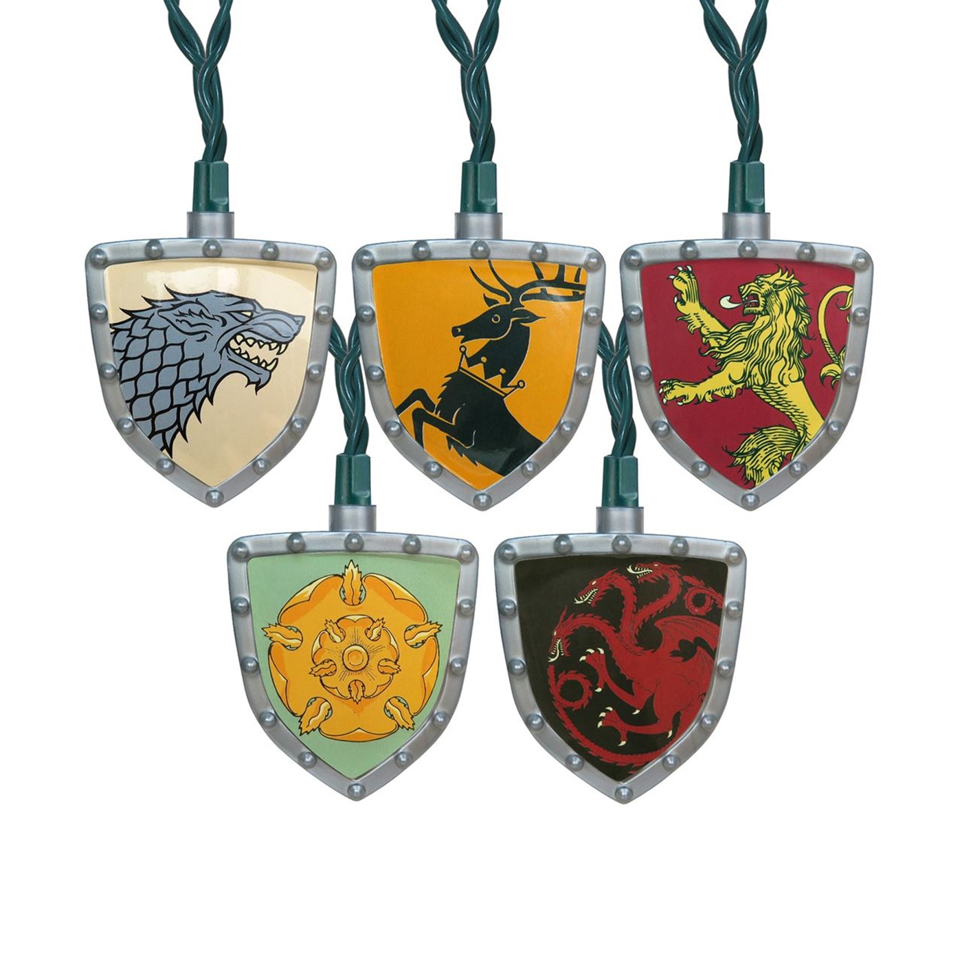 Game of Thrones House Symbols Light Set, Silver