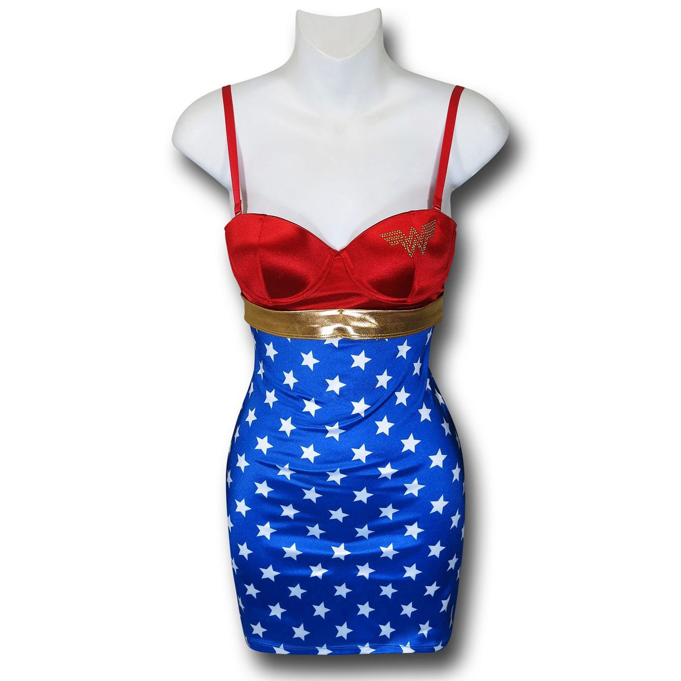 Wonder Woman Women's Stretch Chemise, Blue