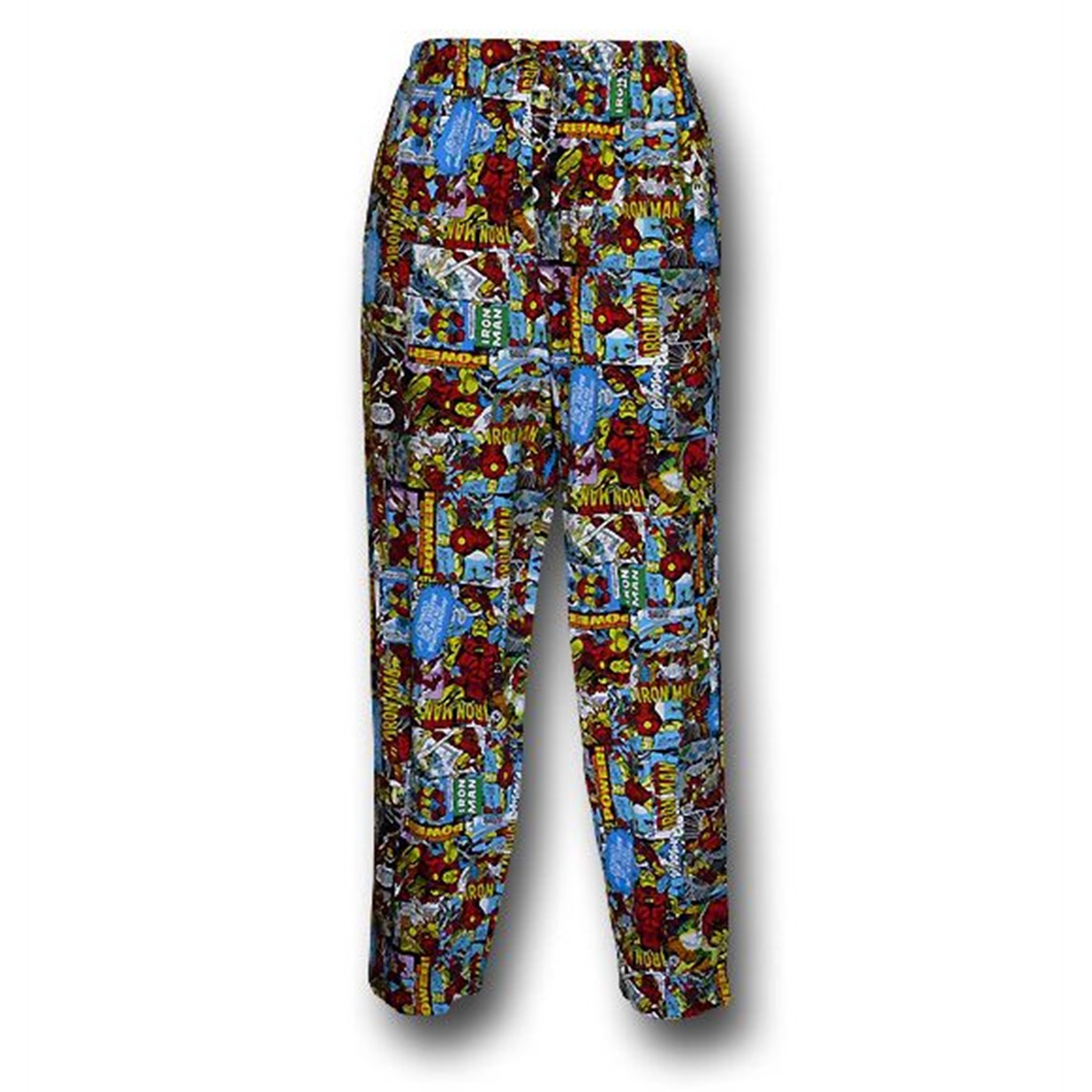 Iron Man Classic Comic Panels Lounge Pants