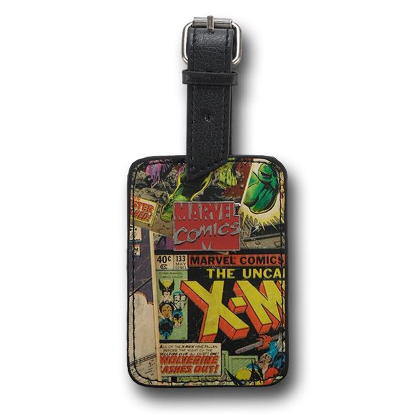 Marvel Classic Cover Luggage Tag, Black