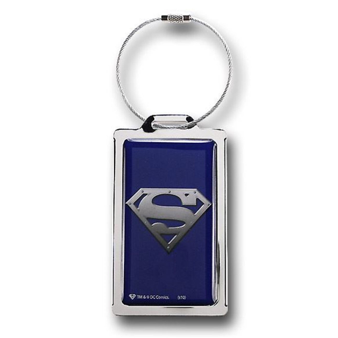 Superman Metal Luggage Tag