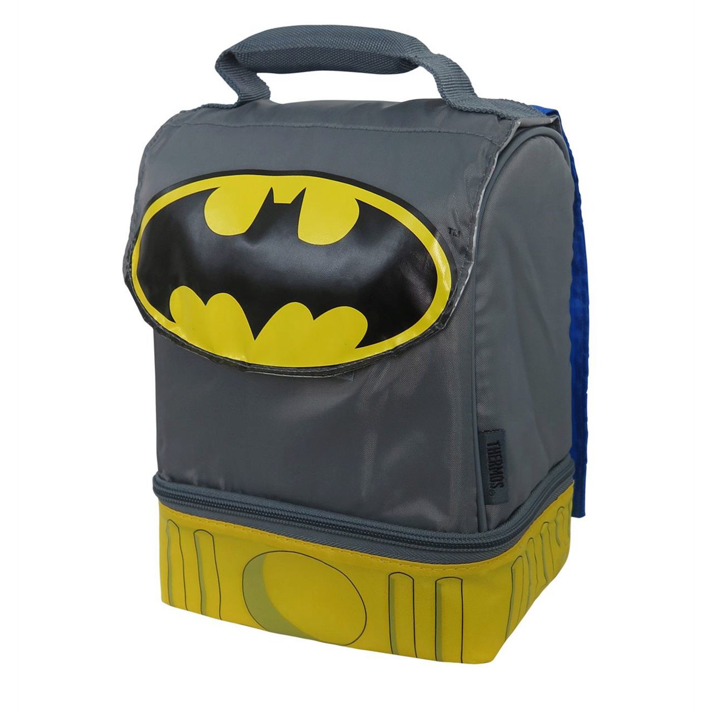 Batman Costume with Cape Dual Soft Lunchbox