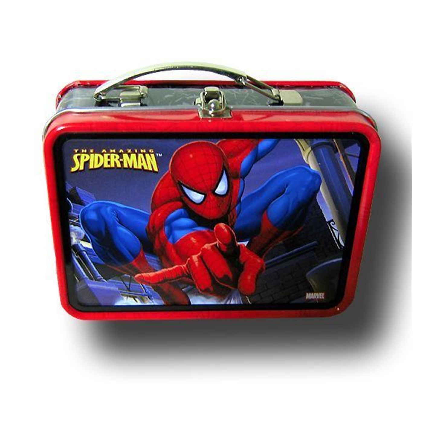 Spiderman Web Spray Mini Tin Lunchbox