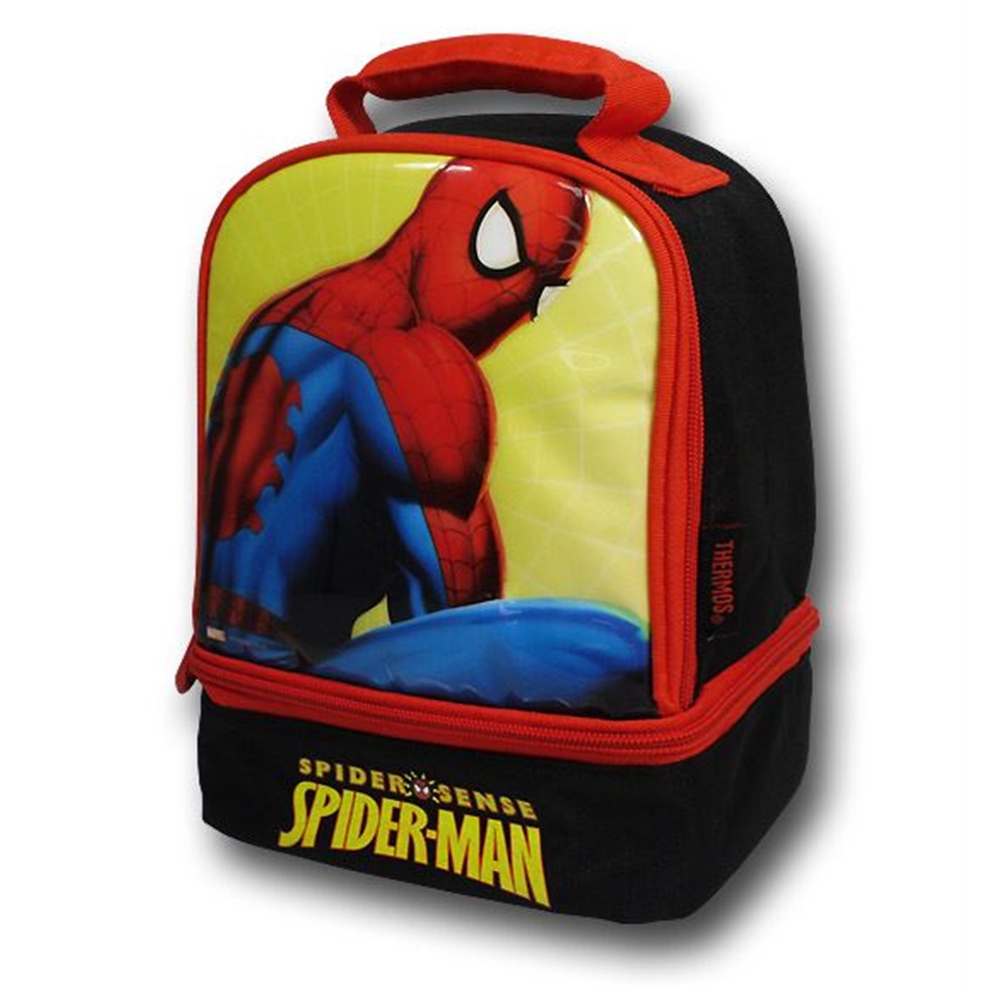 Spiderman Crouch Dual Upright Soft Lunchbox