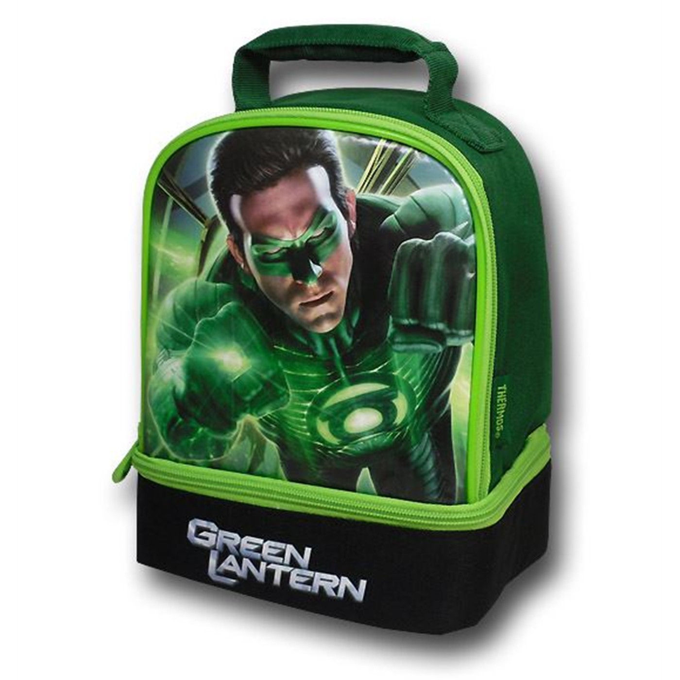 Green Lantern Movie Dual Upright Soft Lunchbox