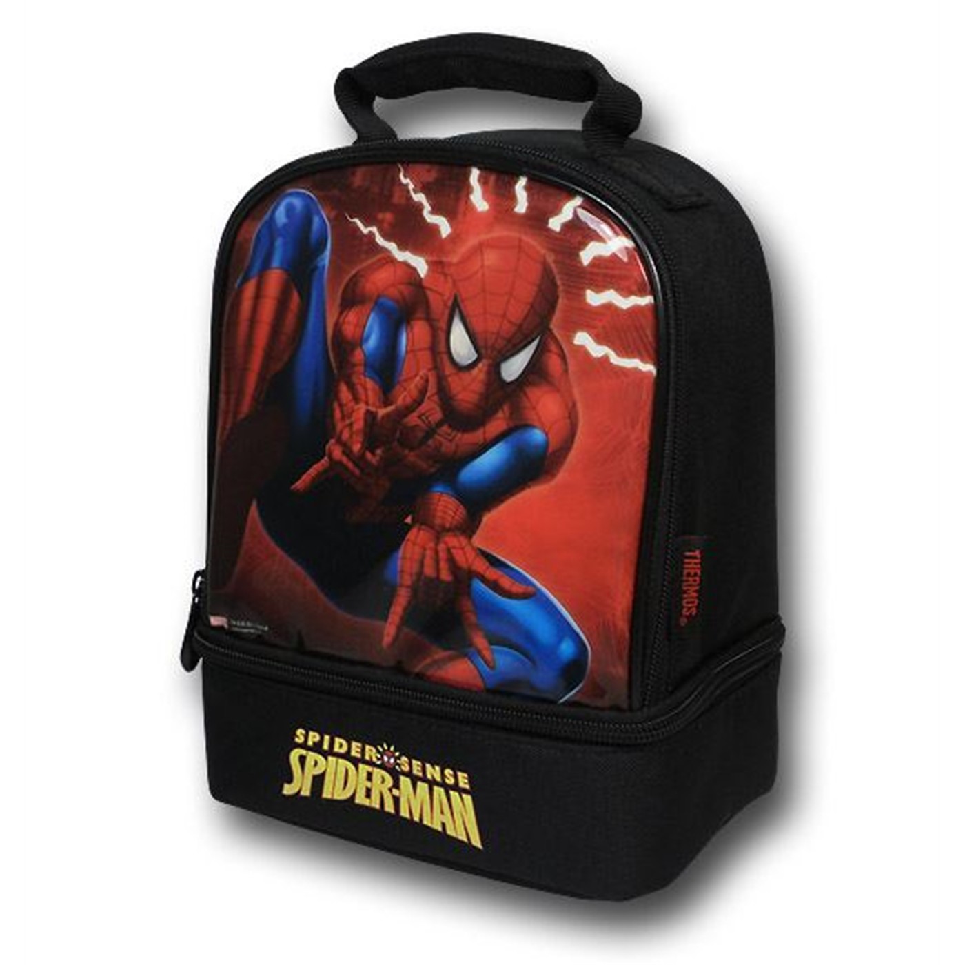 Spiderman Spidey Sense Dual Upright Soft Lunchbox