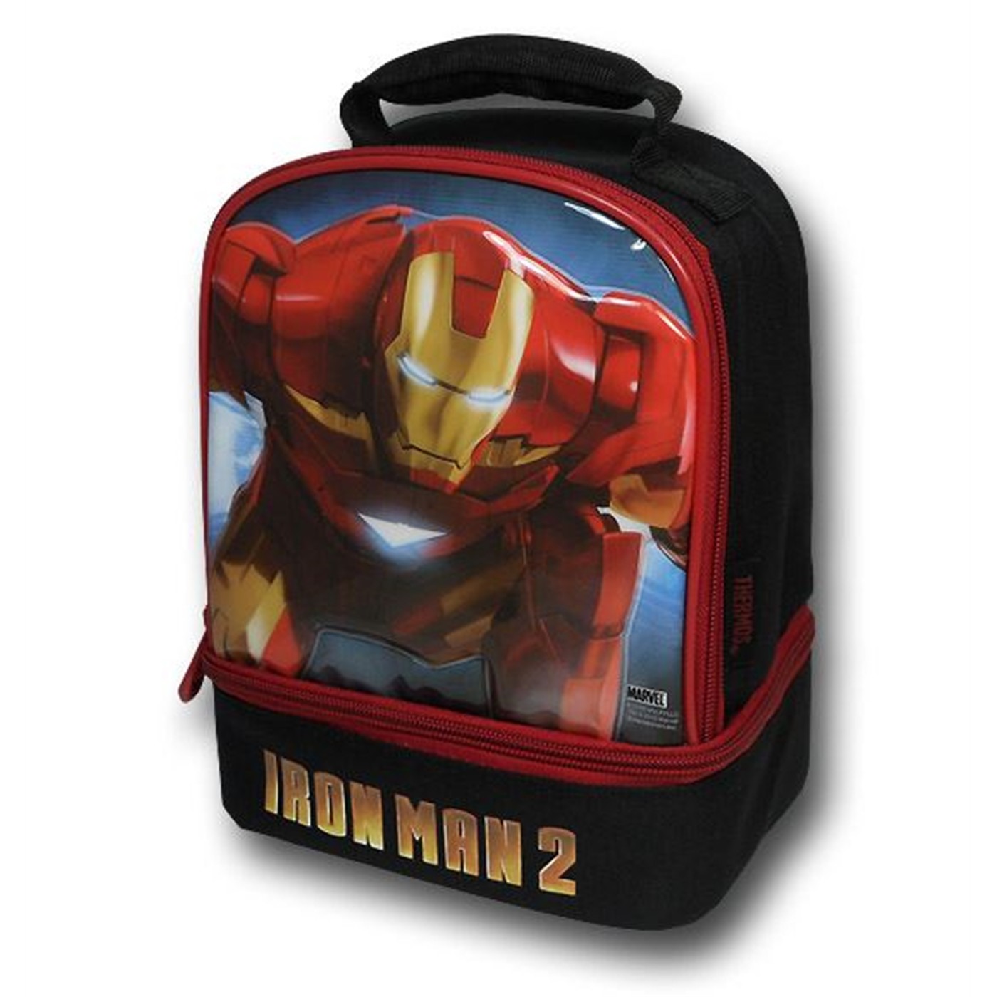 Iron Man Dual Upright Soft Lunchbox