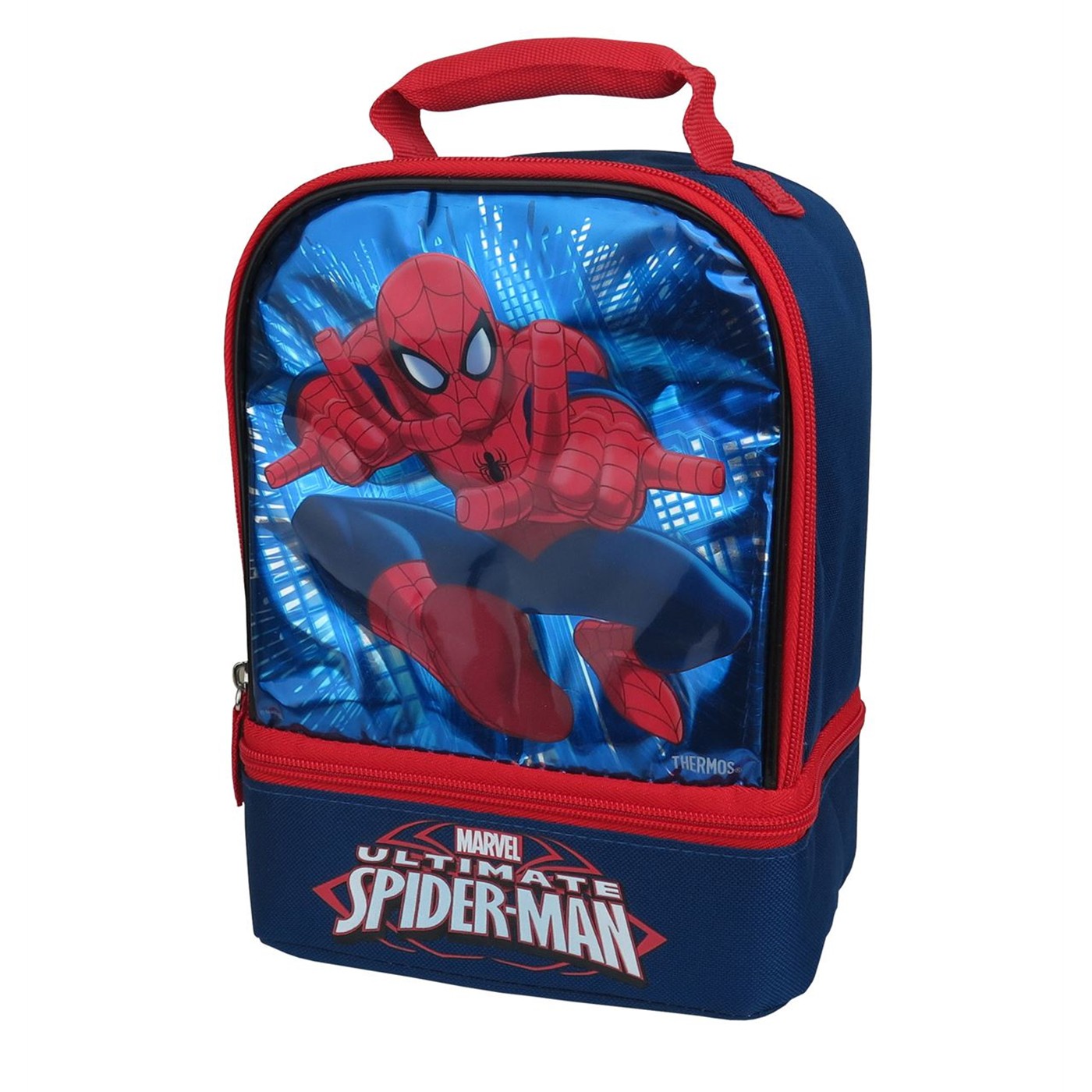 Spiderman Swing Lunchbox, Blue
