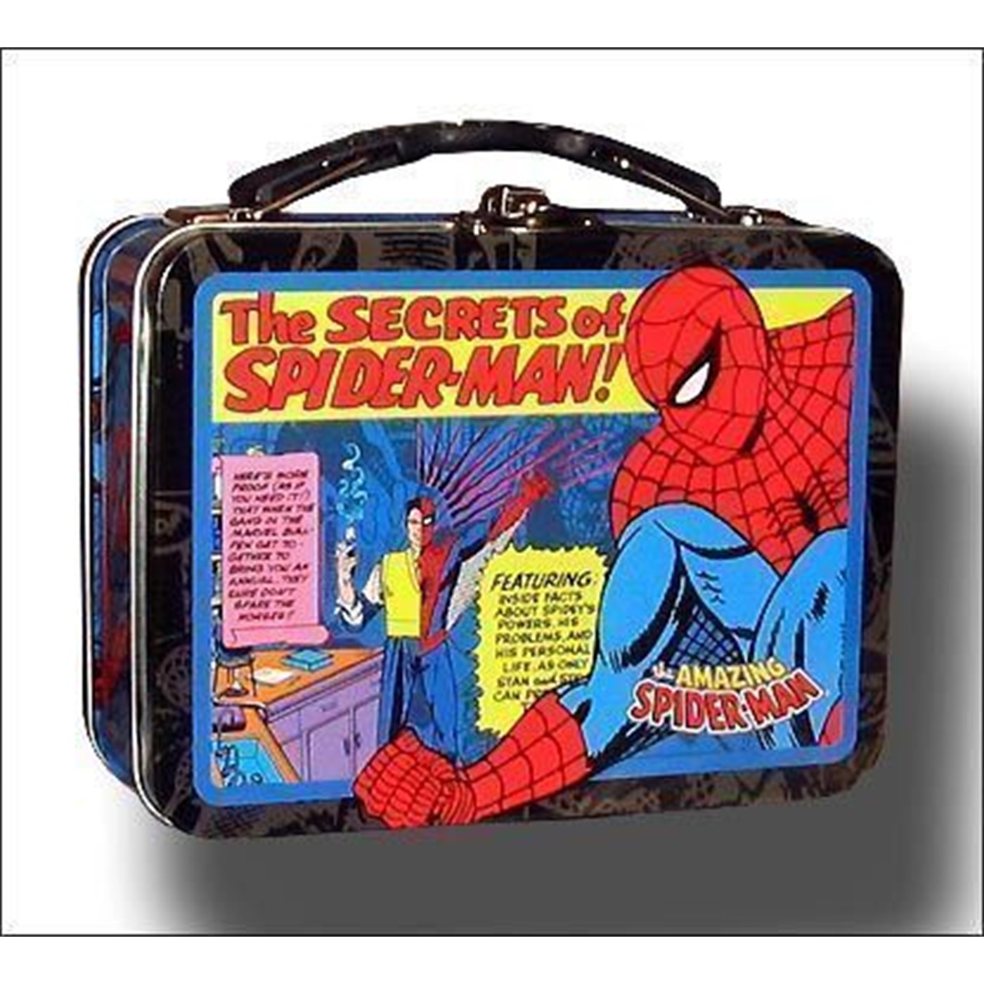 Spiderman Mini Black Lunchbox
