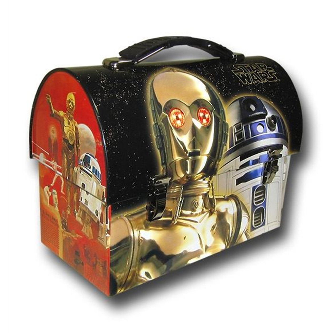 Star Wars C-3PO and R2-D2 Domed Lunchbox, Black
