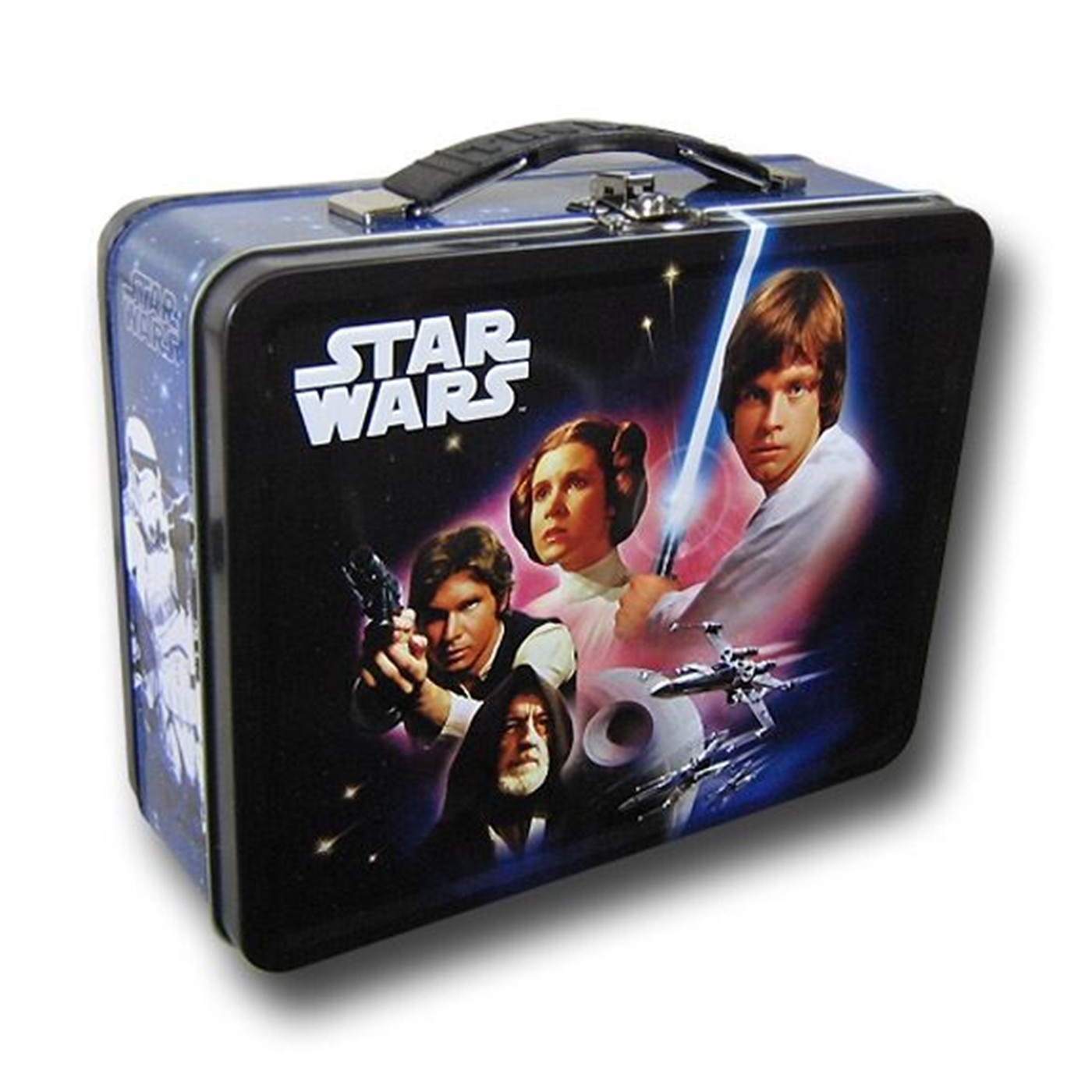 Star Wars A New Hope Square Lunchbox, Black