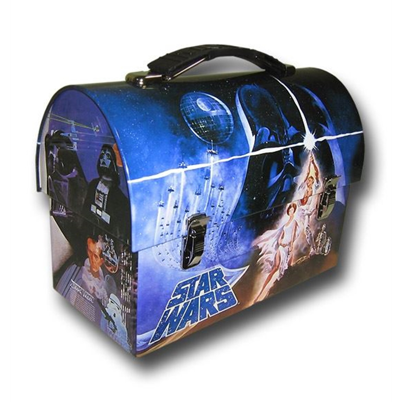 Star Wars Movie Poster Domed Lunchbox, Black