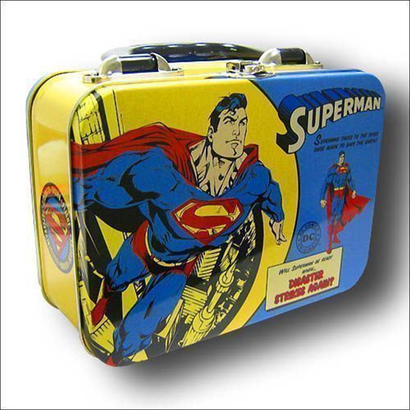 Superman Vintage Tin Tote