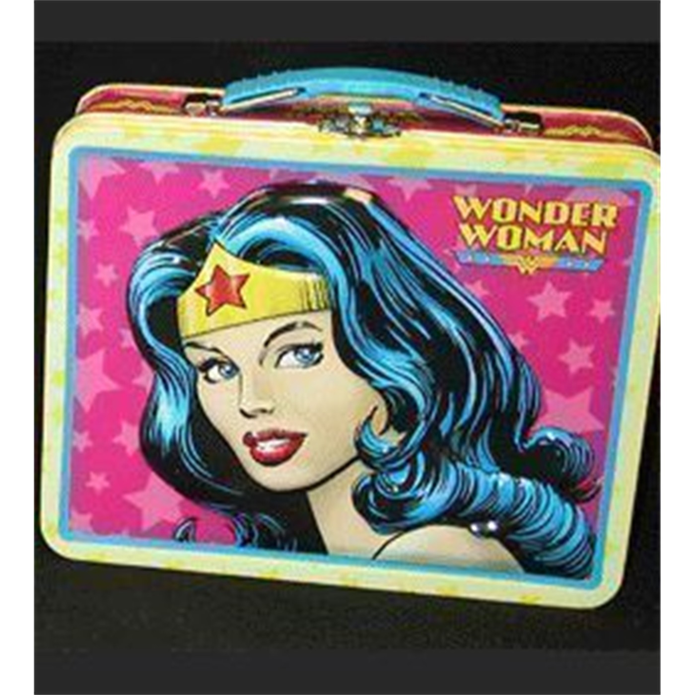 Wonder Woman Face Embossed Lunchbox