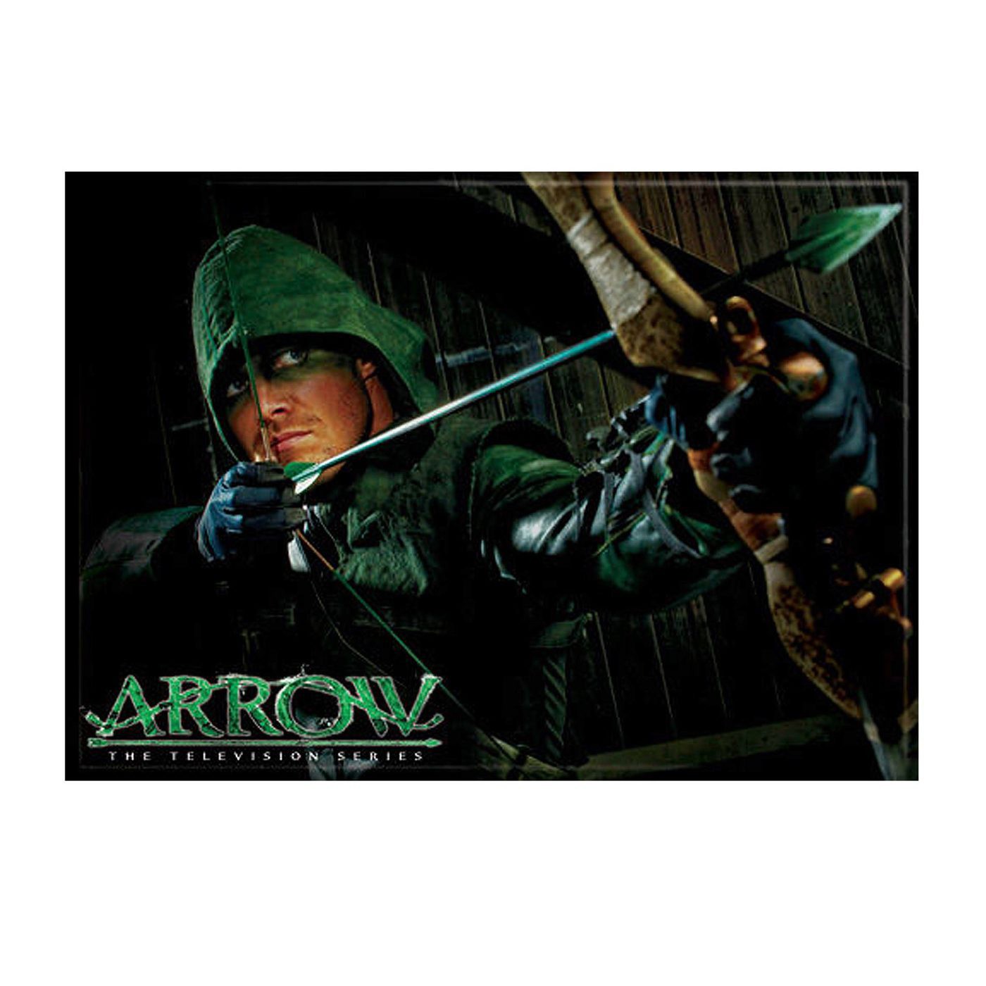 Arrow TV Show Archer Magnet, Green
